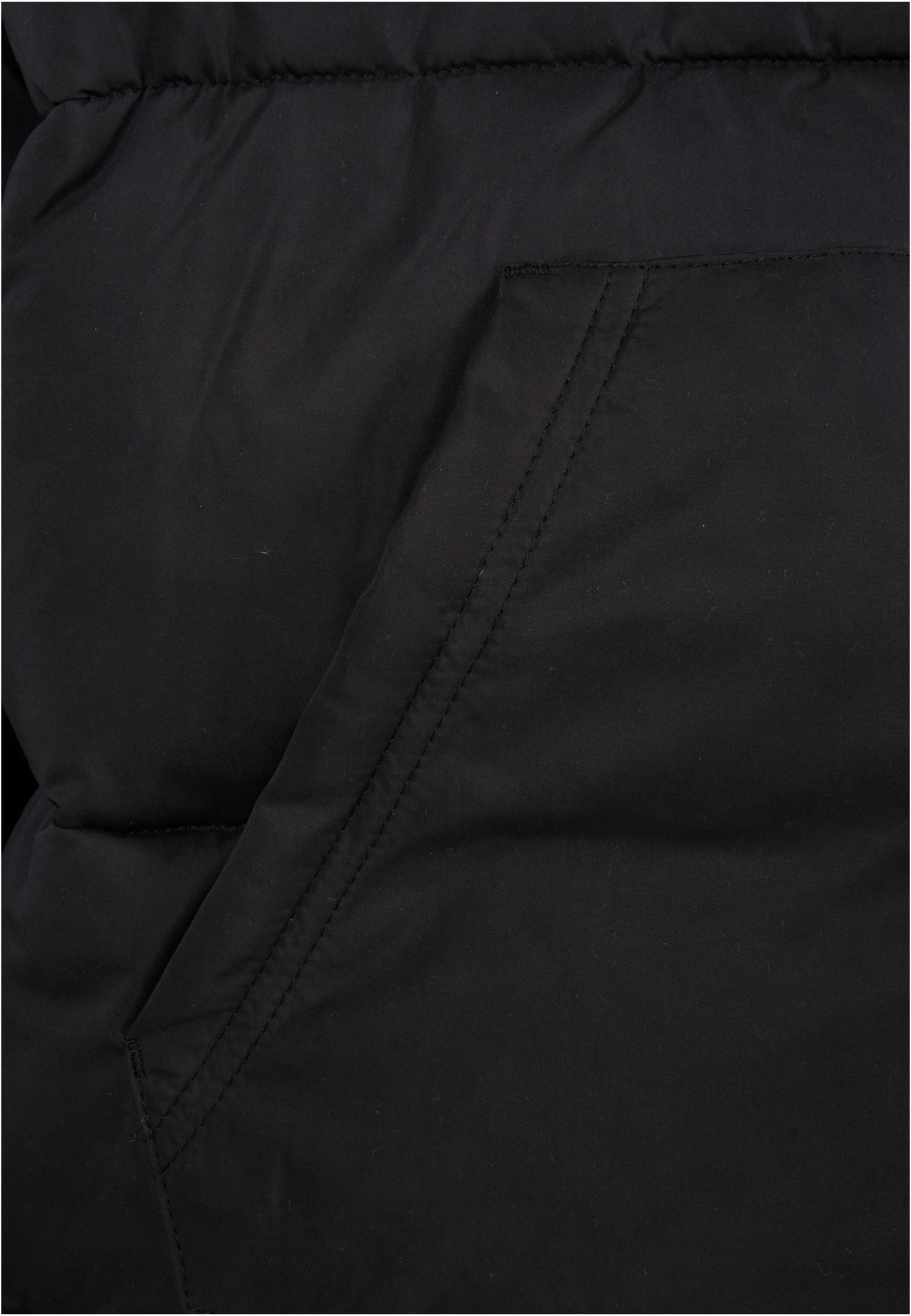 Cropped Down Jacket | black