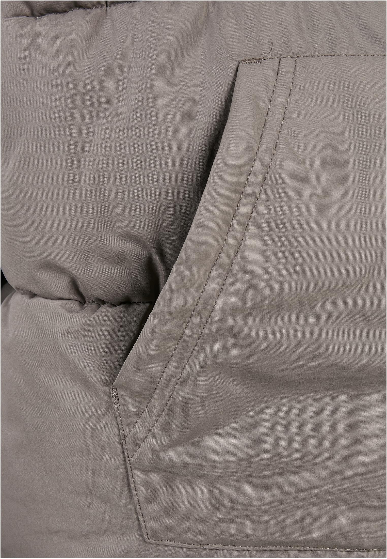 Cropped Down Jacket | asphalt