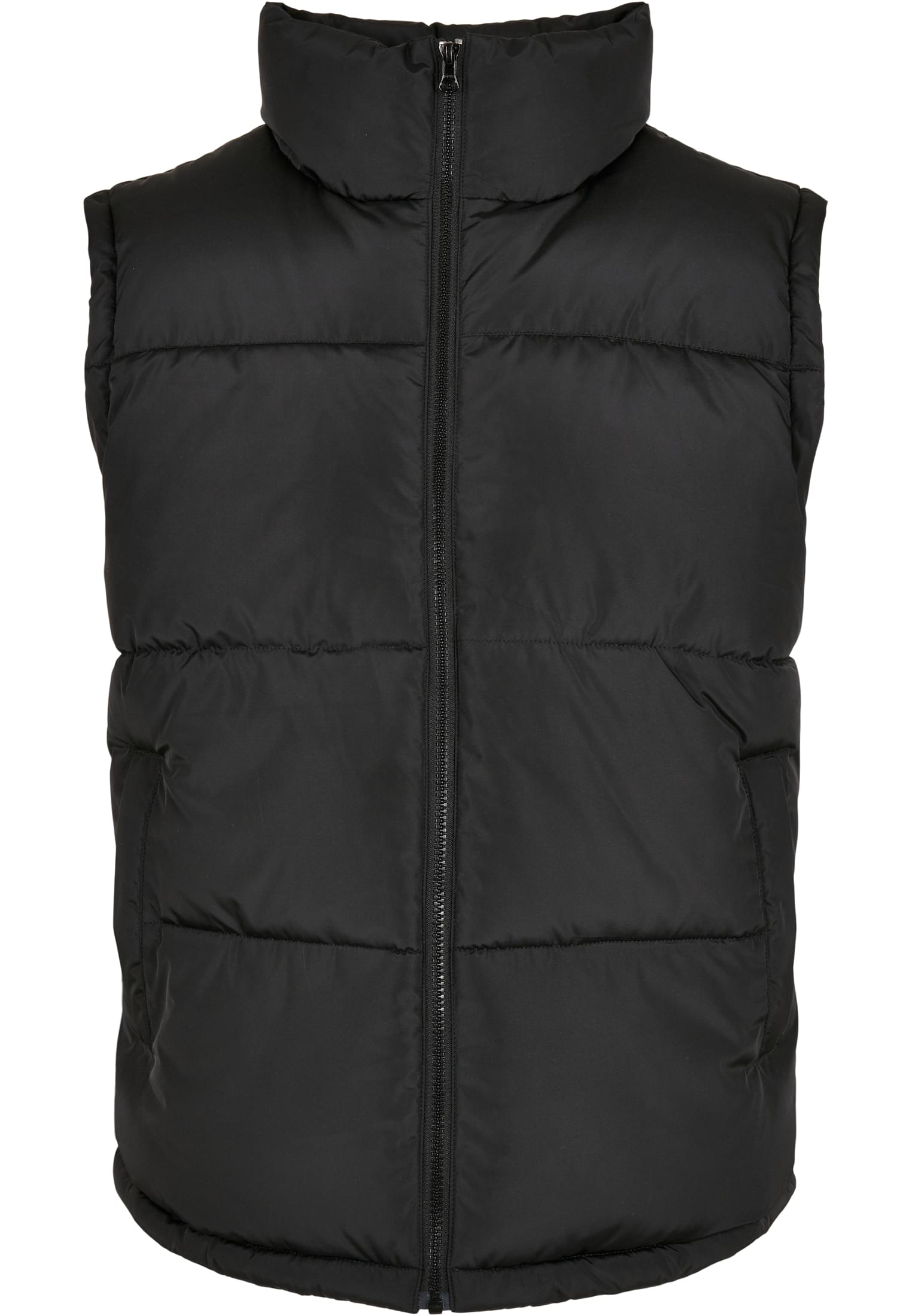 Block Puffer Vest | black/black