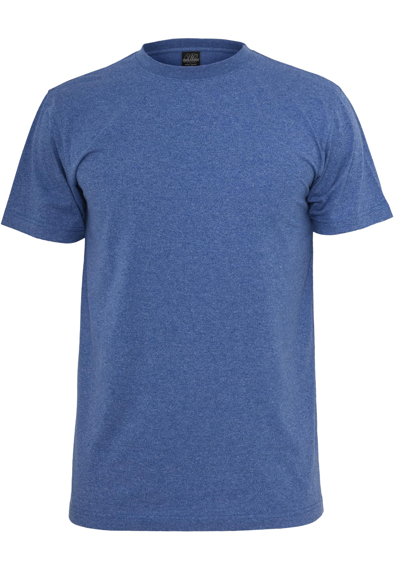 Melange Roundneck Tee | blue