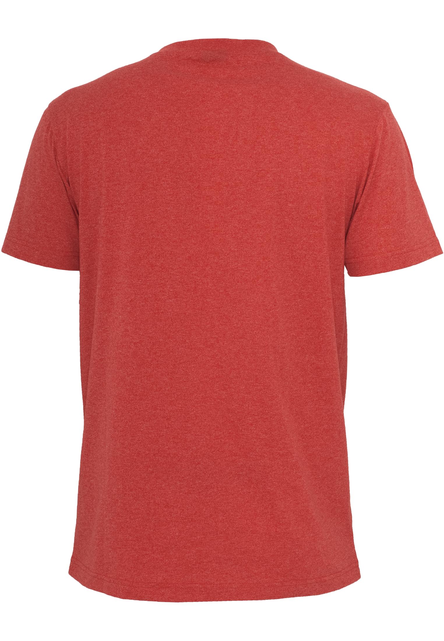 Melange Roundneck Tee | red