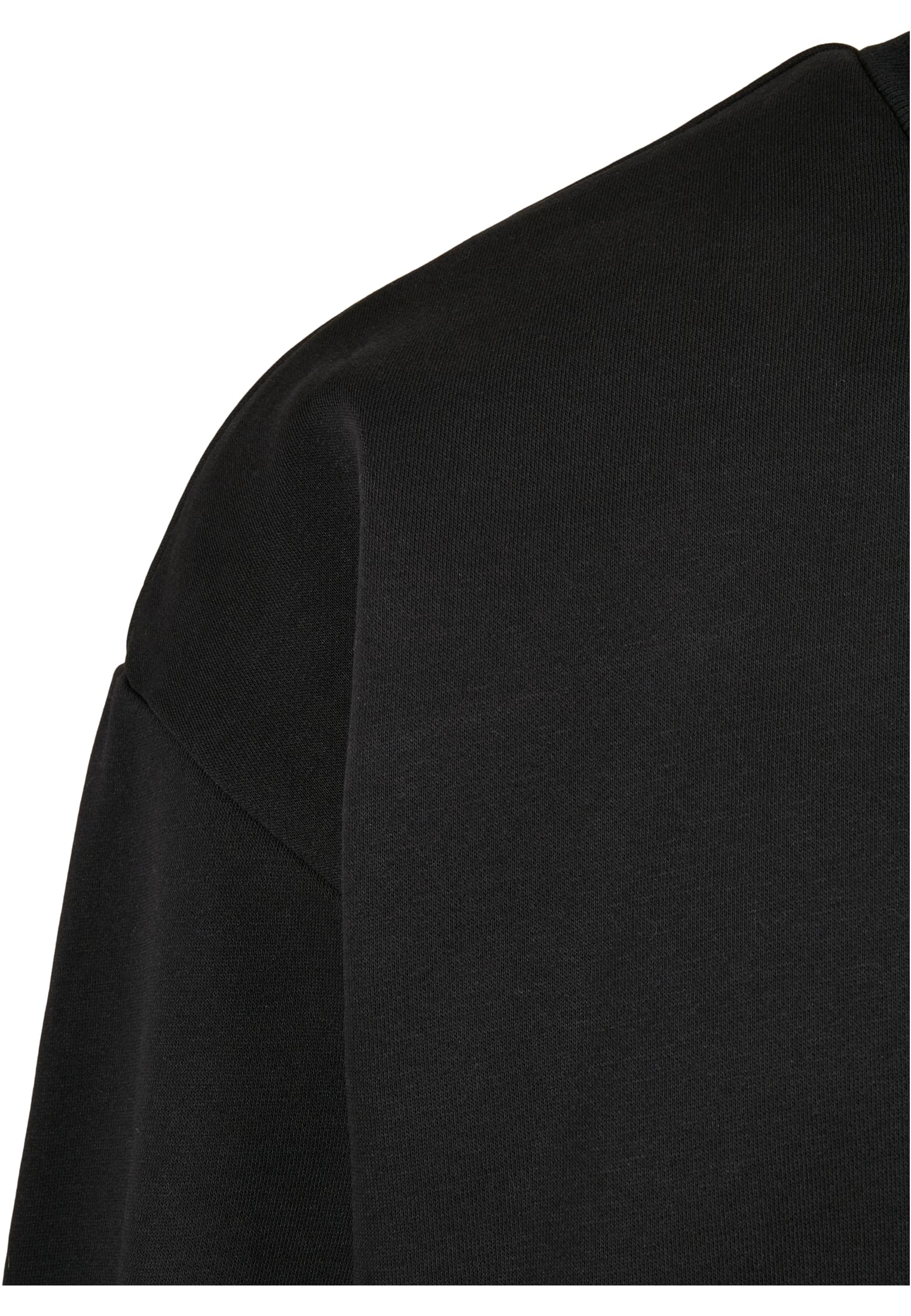 Mock Neck Crew | black