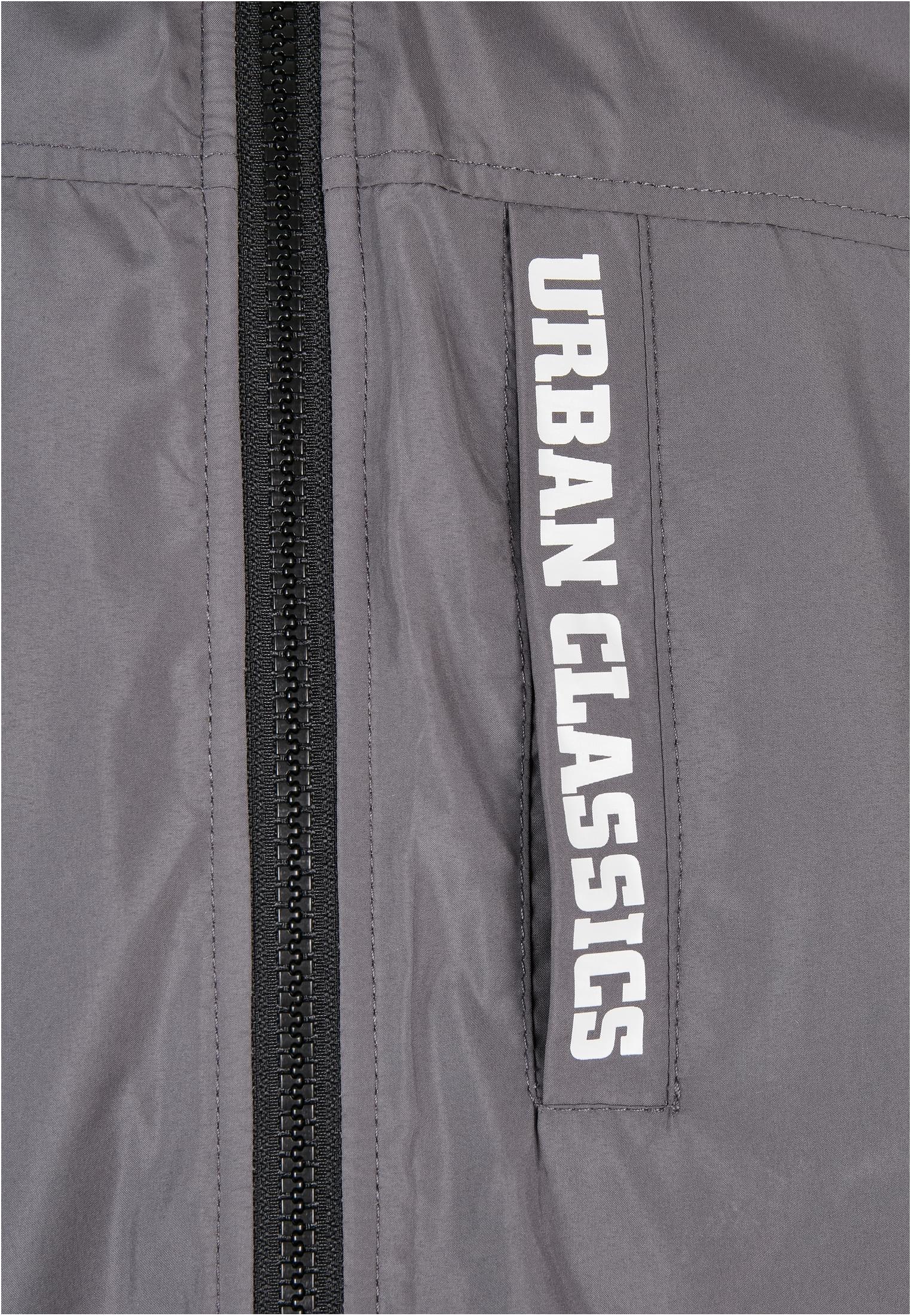 Reversible Polar Fleece Jacket | darkkhaki/asphalt