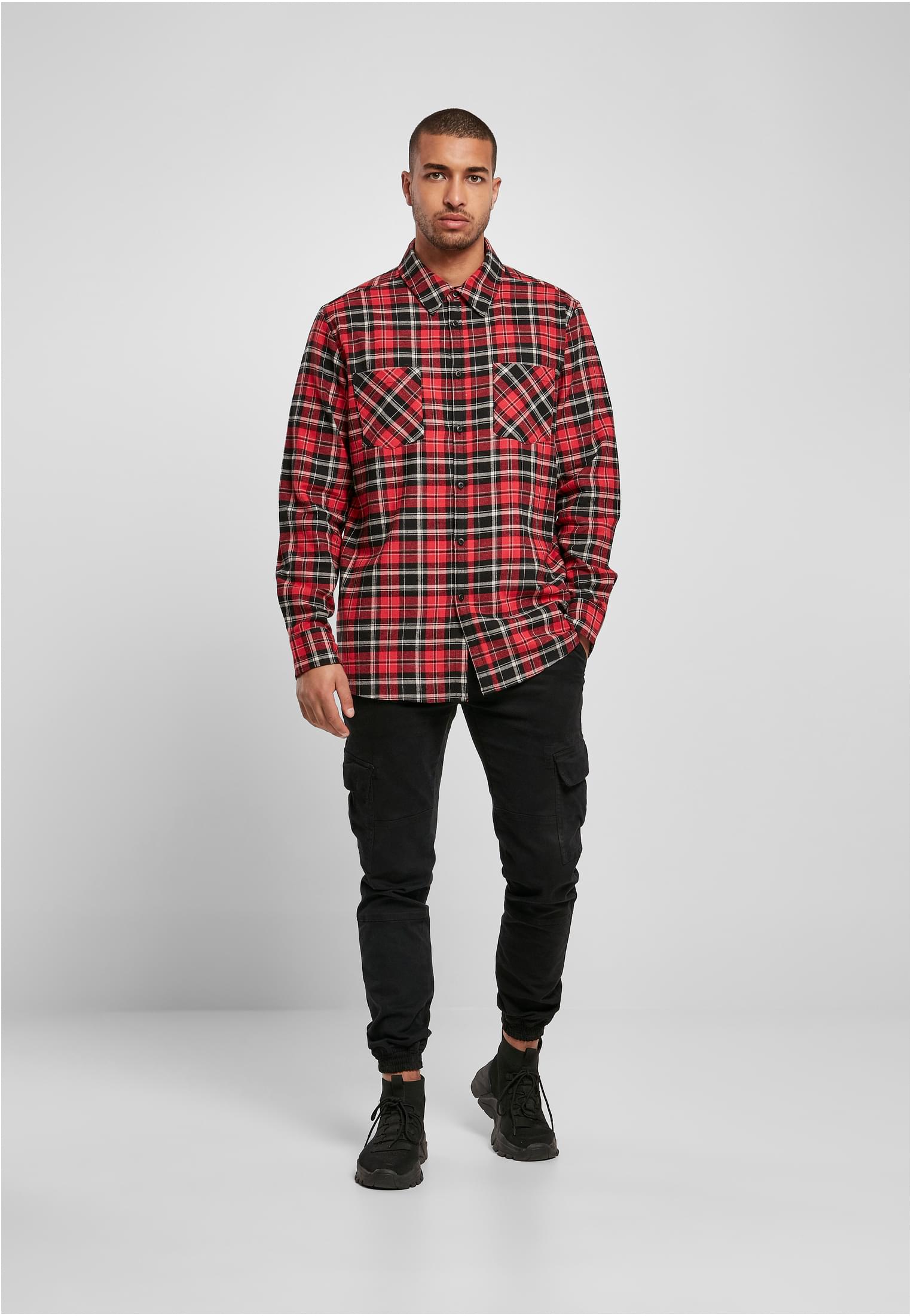 Checked Roots Shirt | red/black