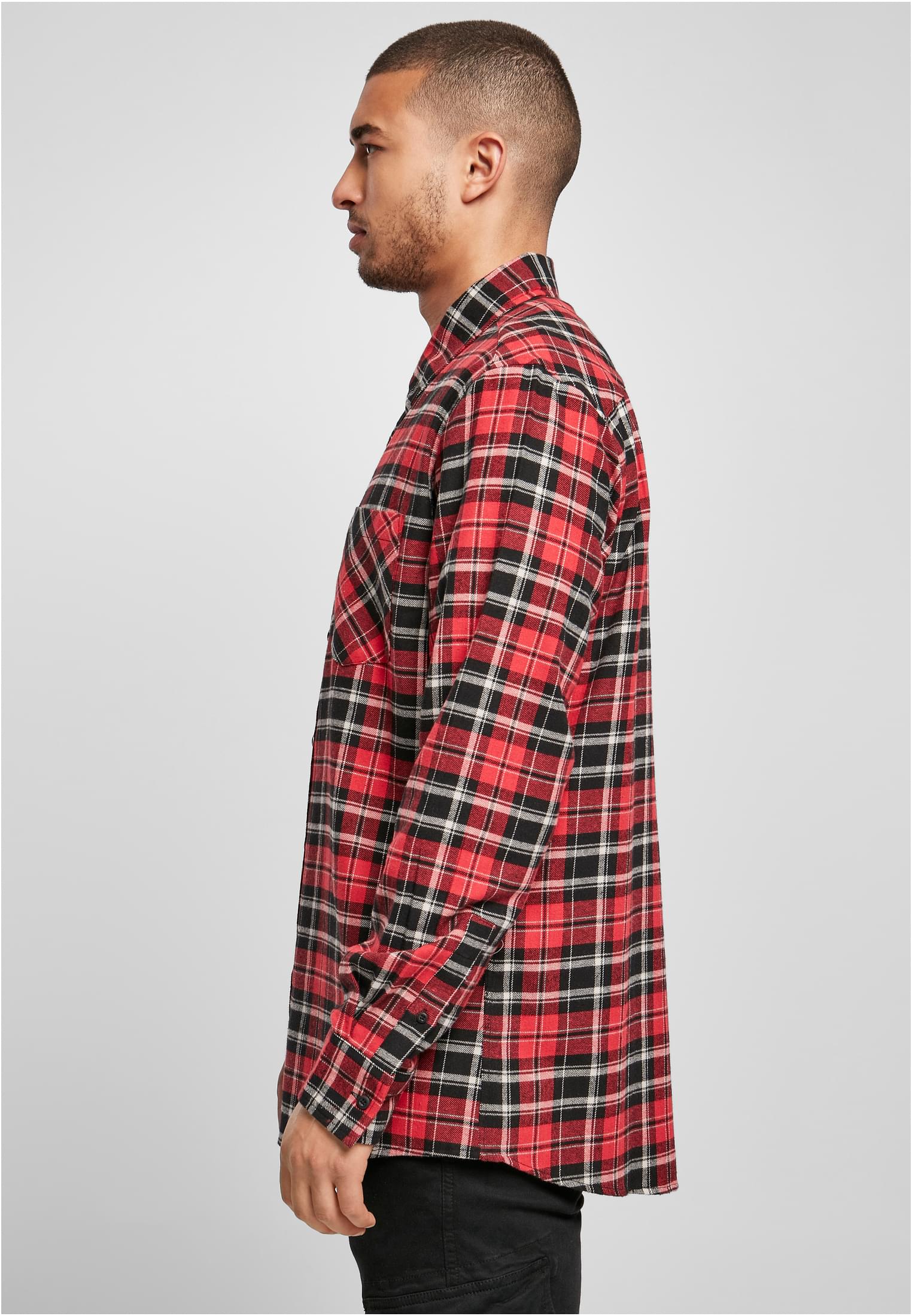 Checked Roots Shirt | red/black