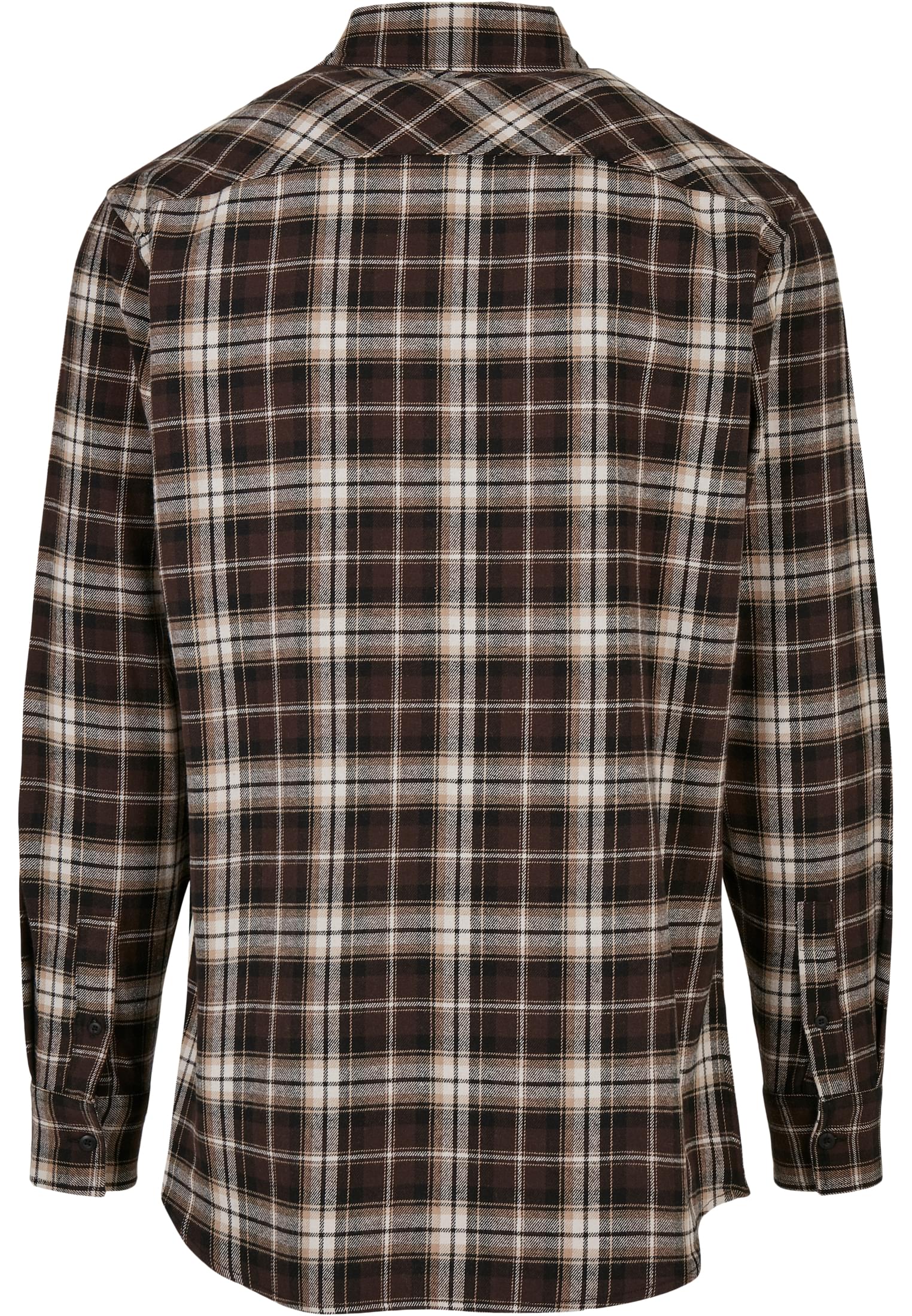 Checked Roots Shirt | darkground/warmsand