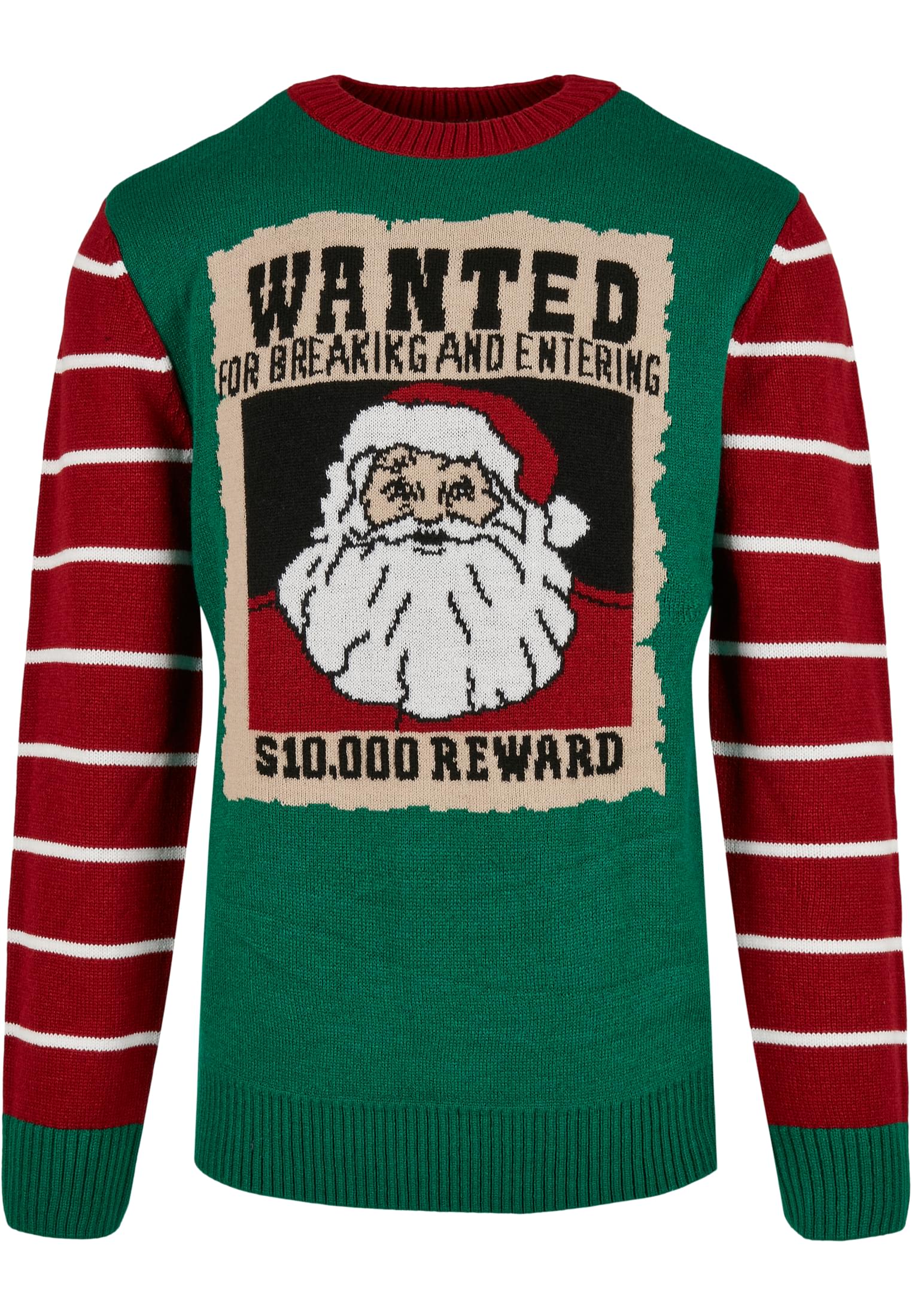 Wanted Christmas Sweater | x-masgreen/white