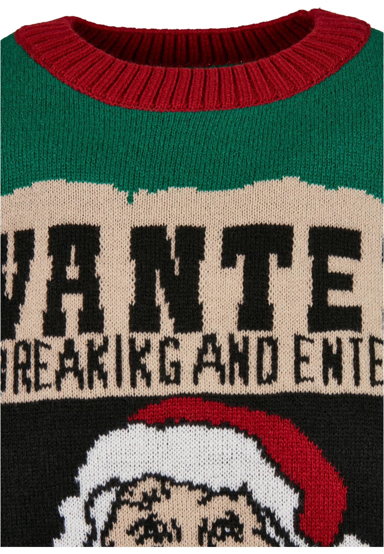 Wanted Christmas Sweater | x-masgreen/white