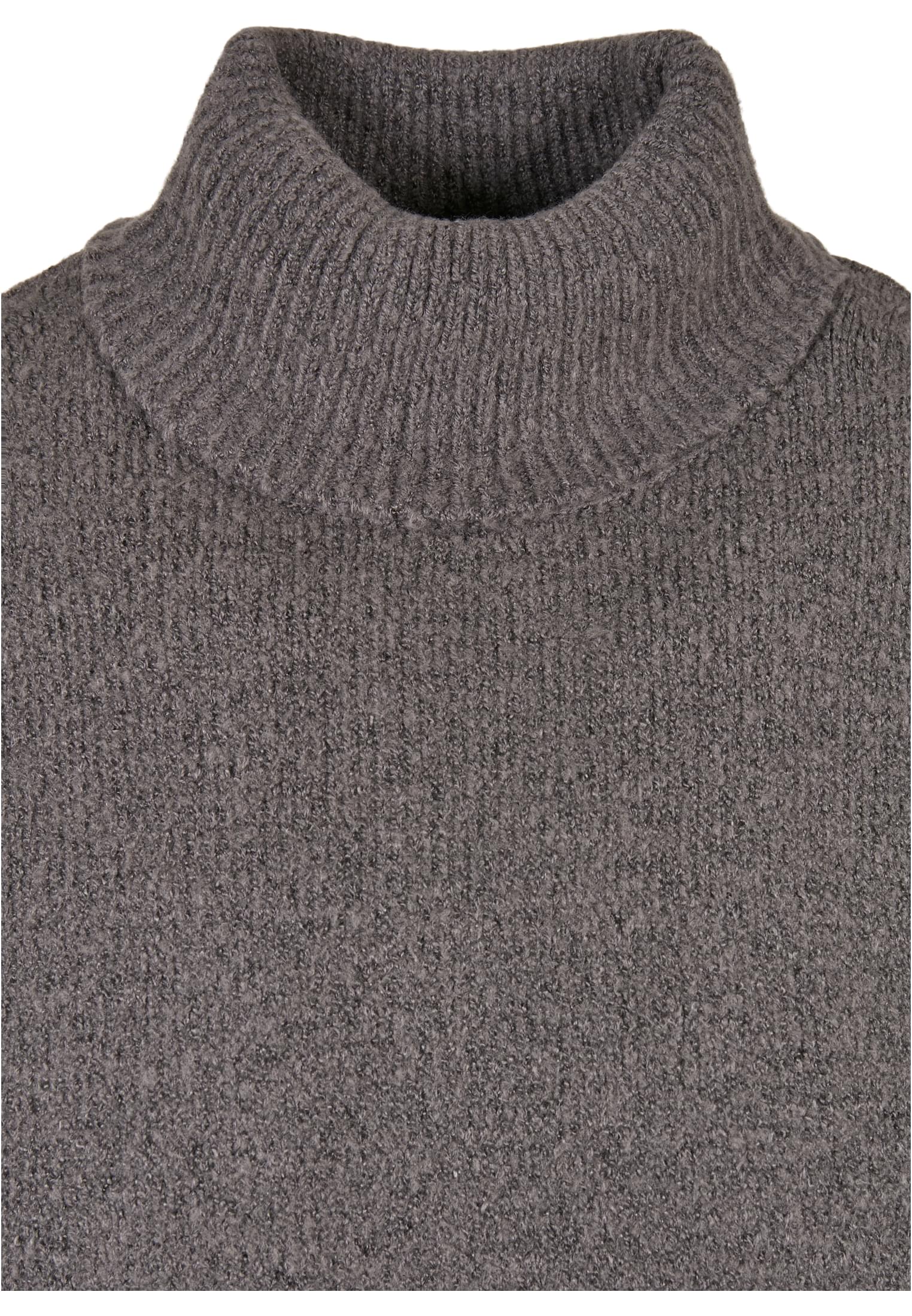 Oversized Roll Neck Sweater | asphalt