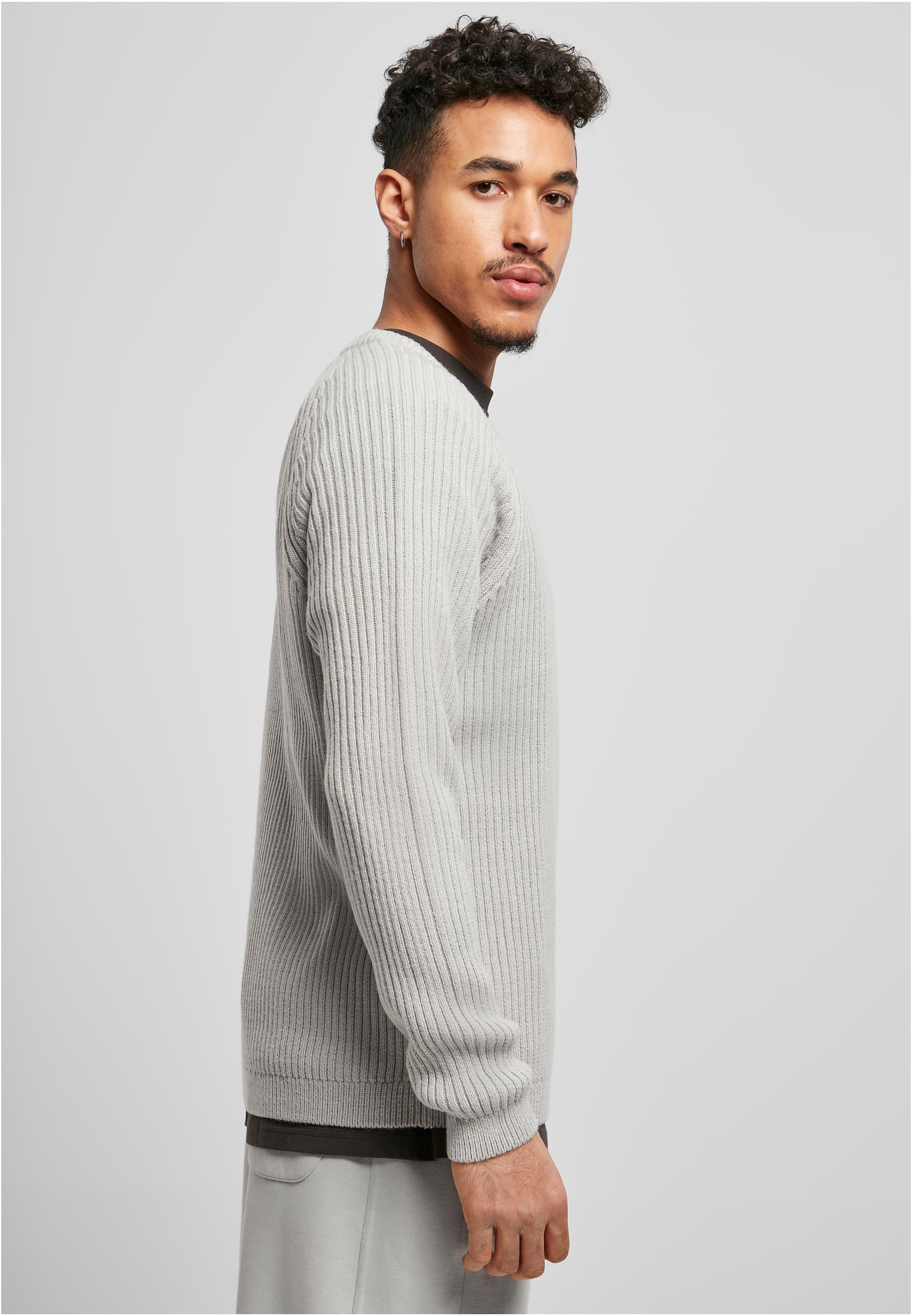 Ribbed Raglan Sweater | lightasphalt