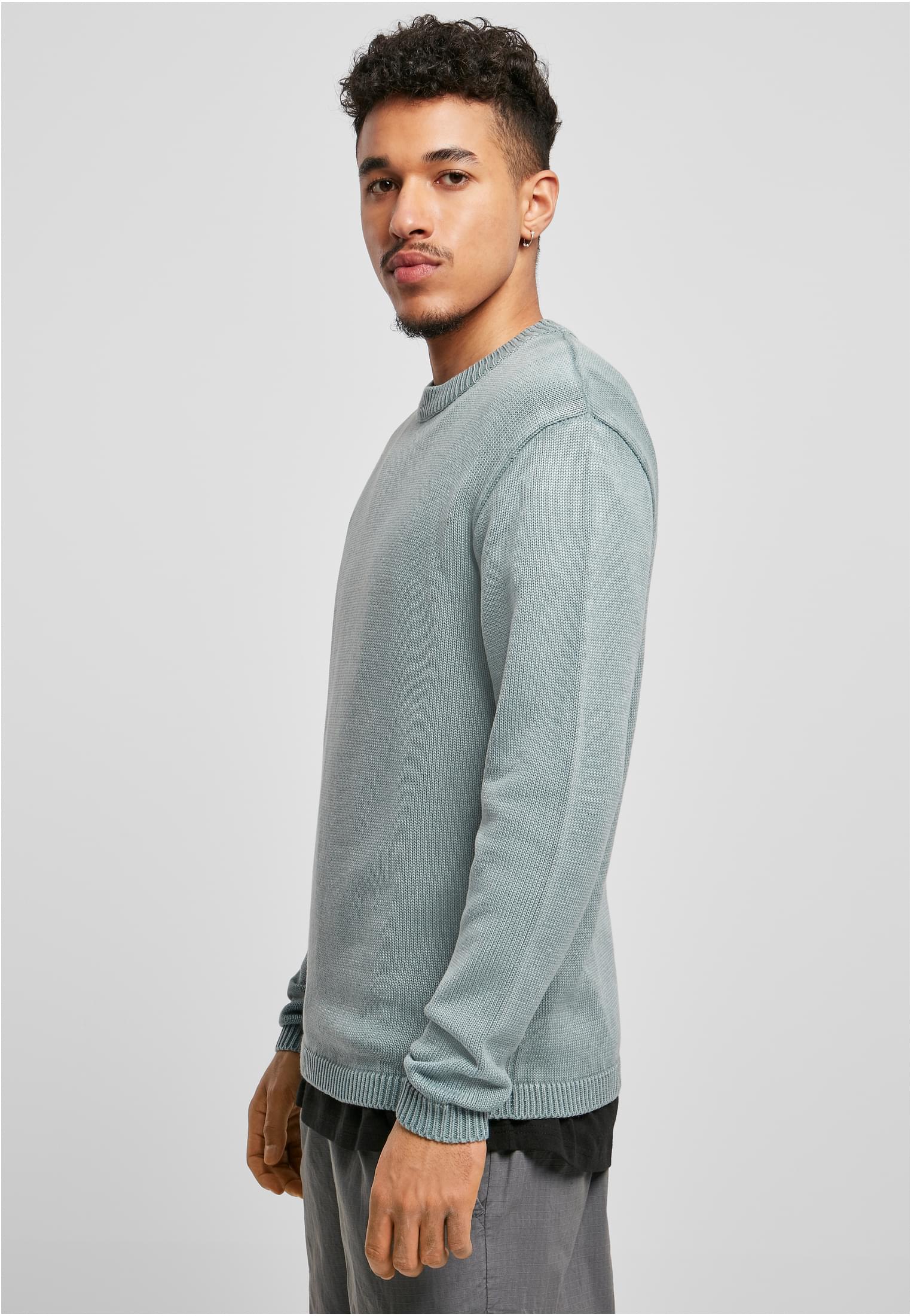 Washed Sweater | dustyblue