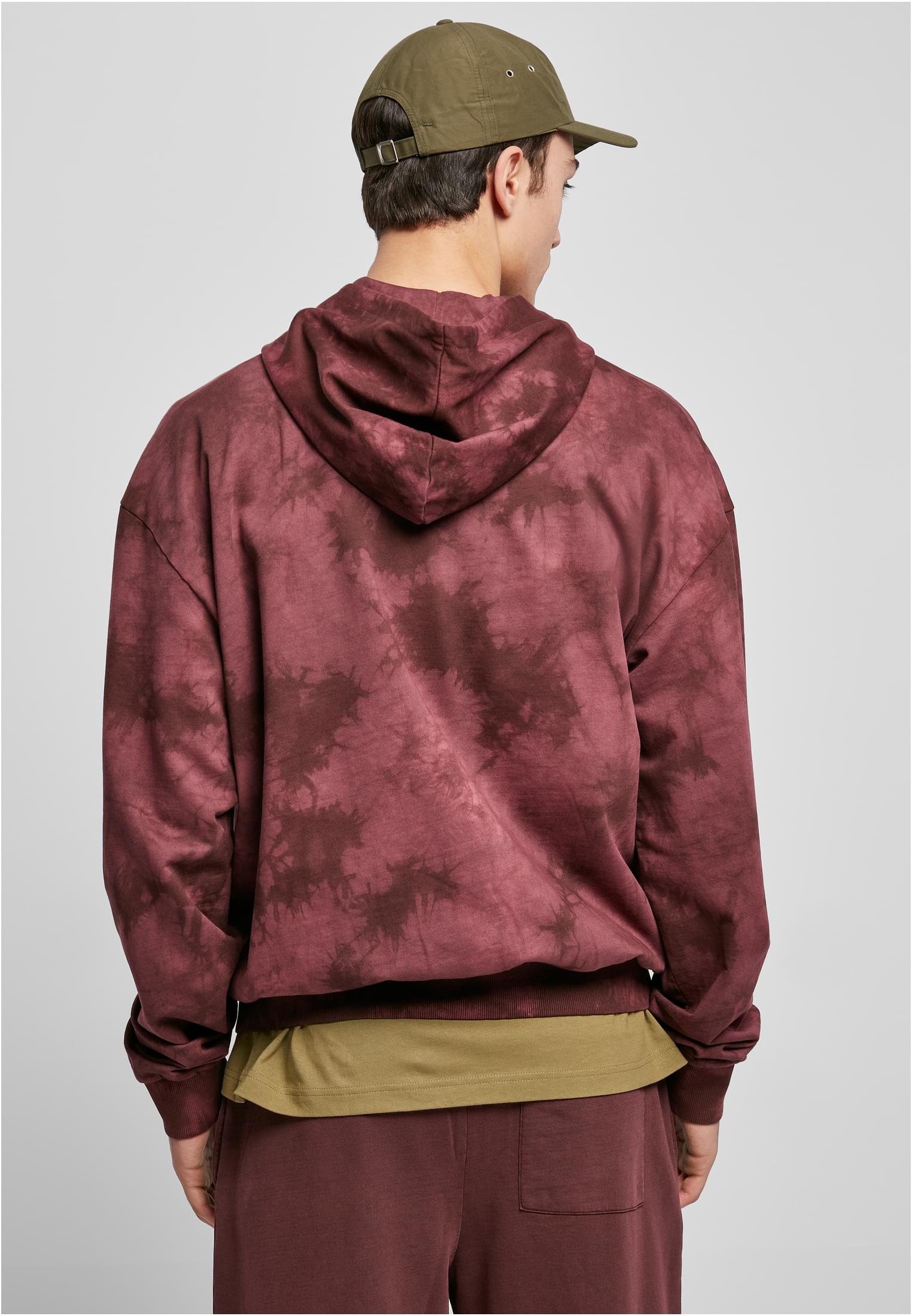 Tye Dyed Hoody | cherry