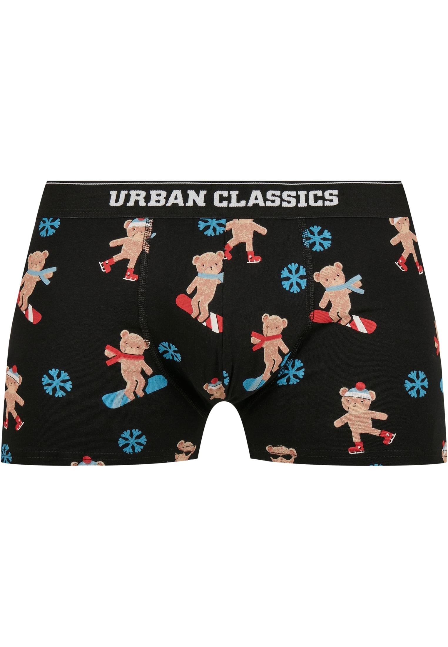 Organic X-Mas Boxer Shorts 3-Pack | teddy aop+jasper+navy