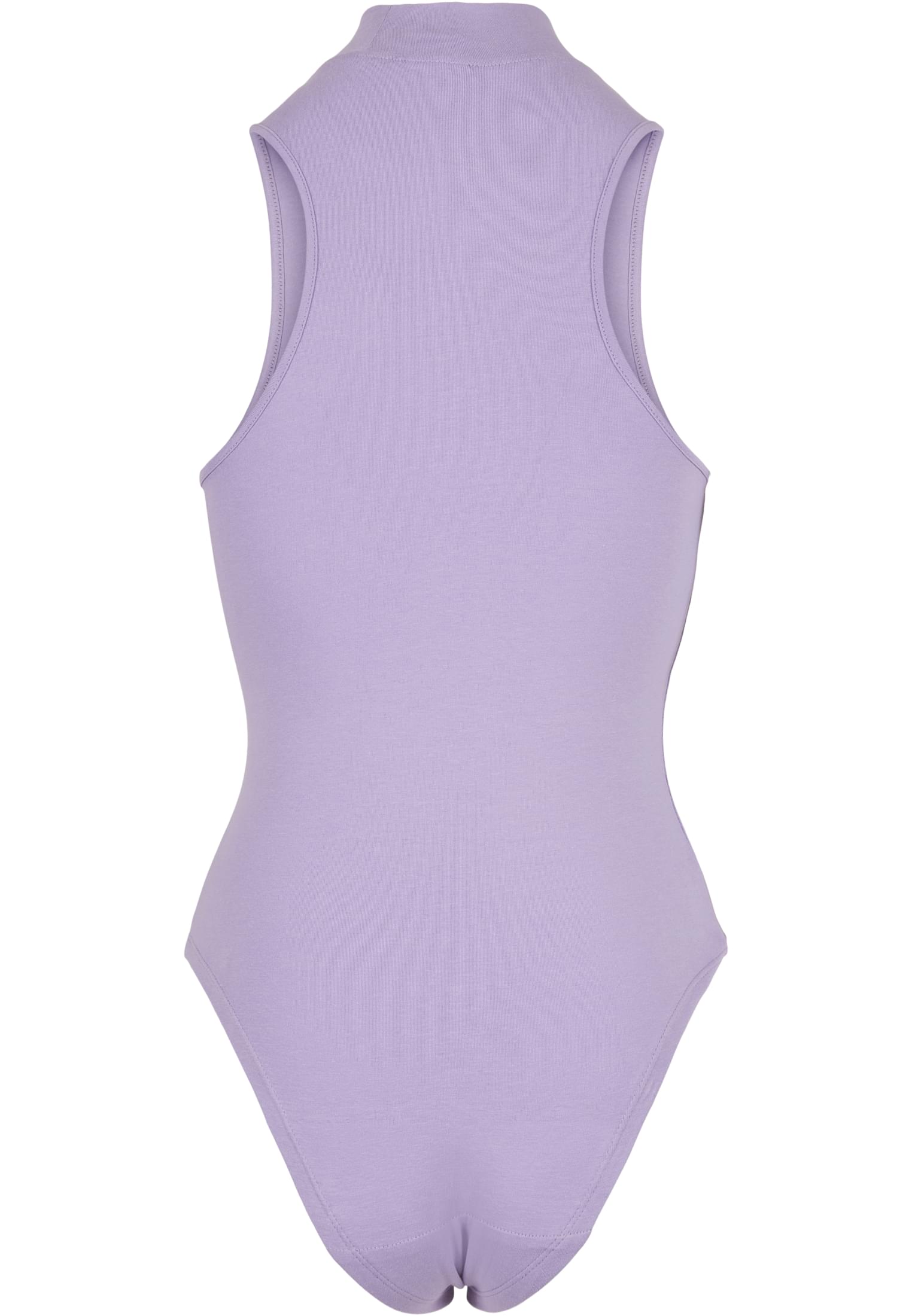 Ladies Sleeveless Turtleneck Body | lavender