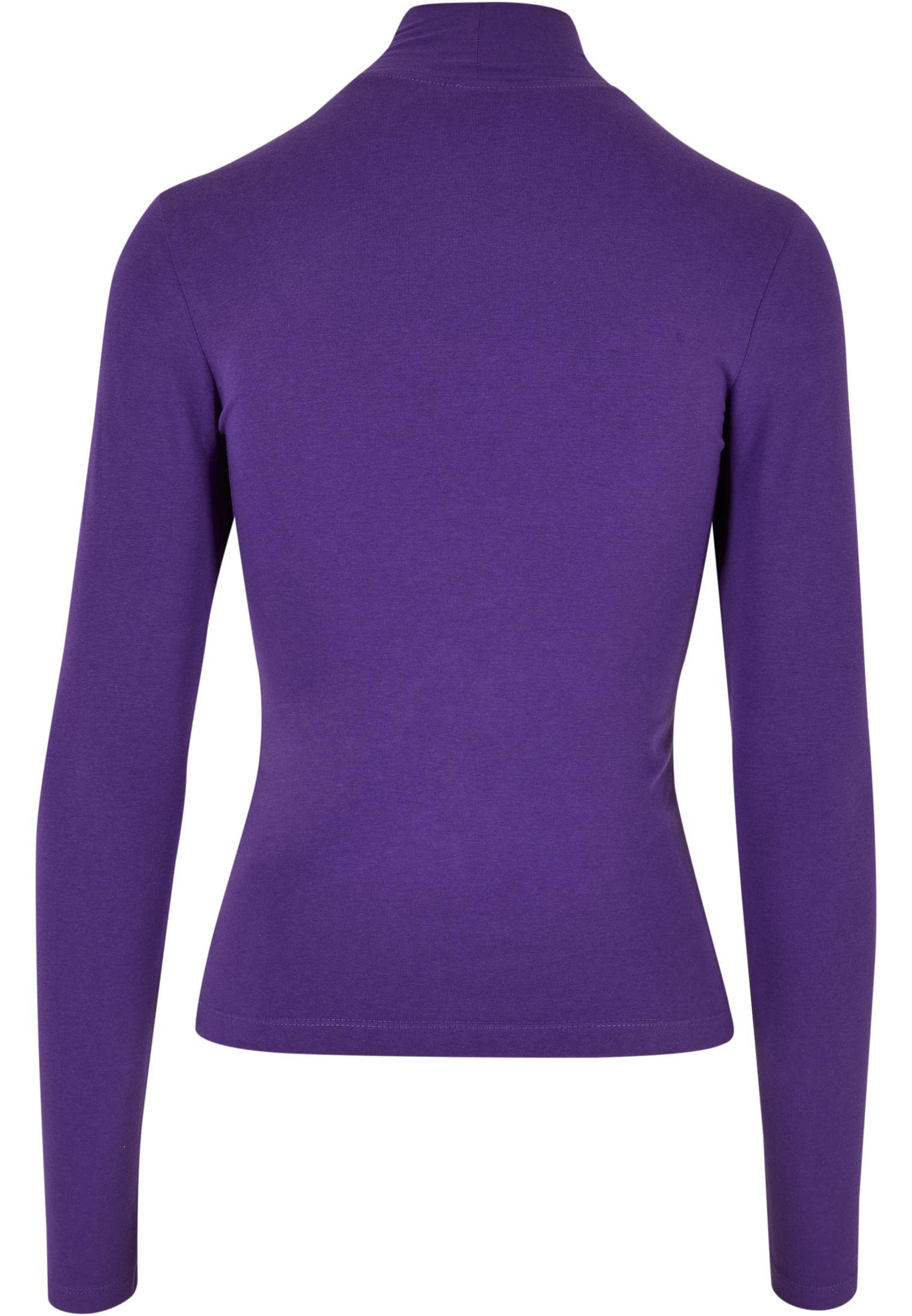 Ladies Cut-Out Turtleneck Longsleeve | realviolet