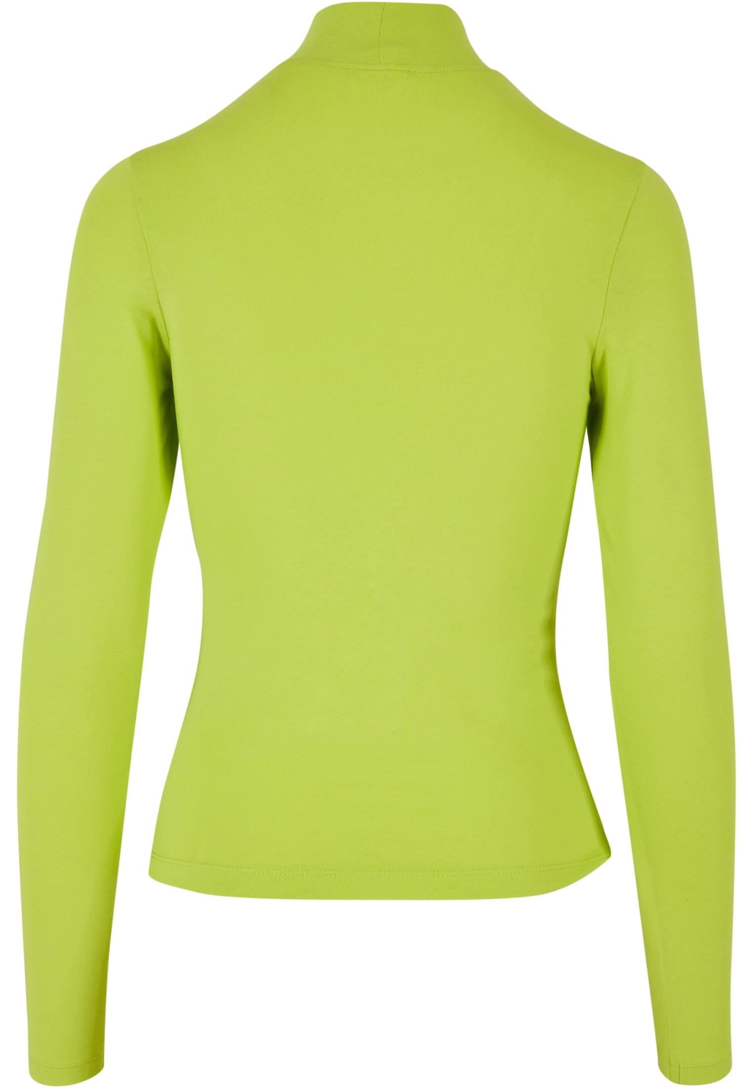 Ladies Cut-Out Turtleneck Longsleeve | frozenyellow