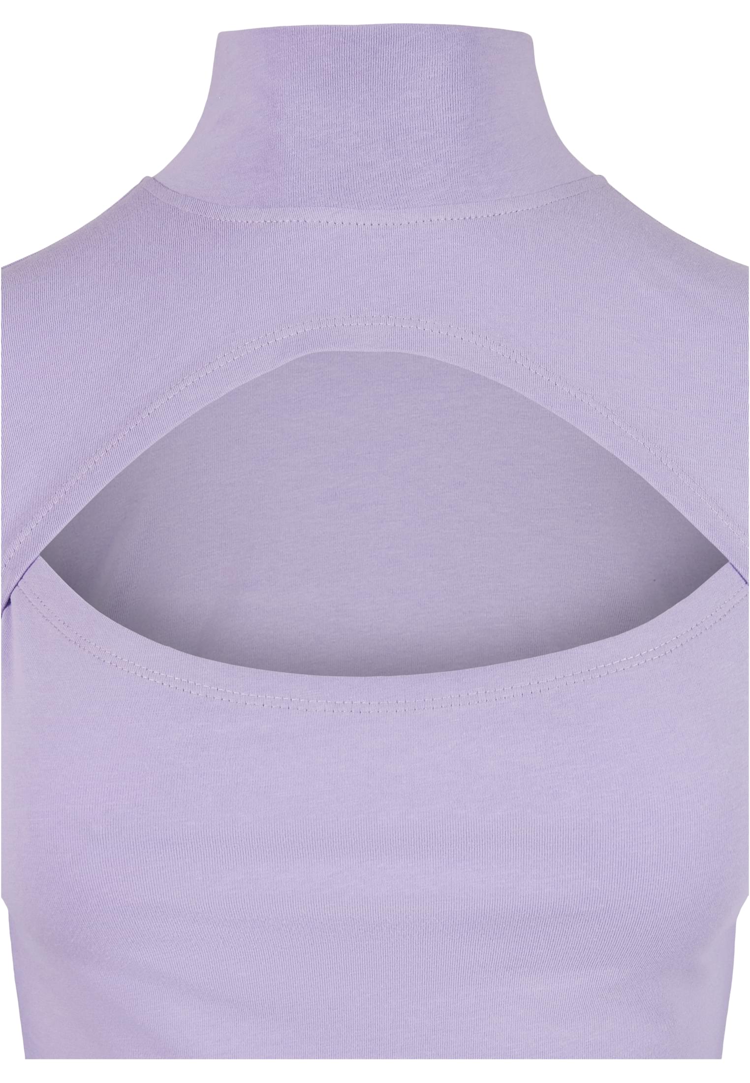 Ladies Cut-Out Turtleneck Longsleeve | lavender