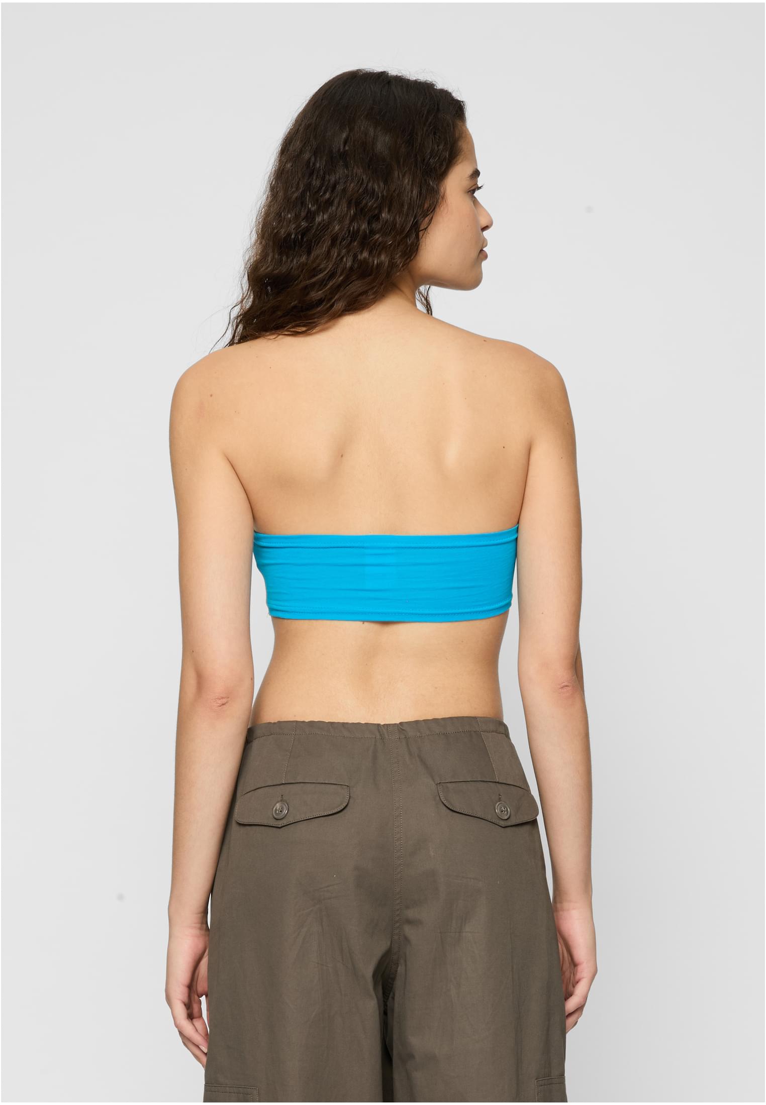 Ladies Bandeau Top 3-Pack | turquoise+turquoise+turquoise