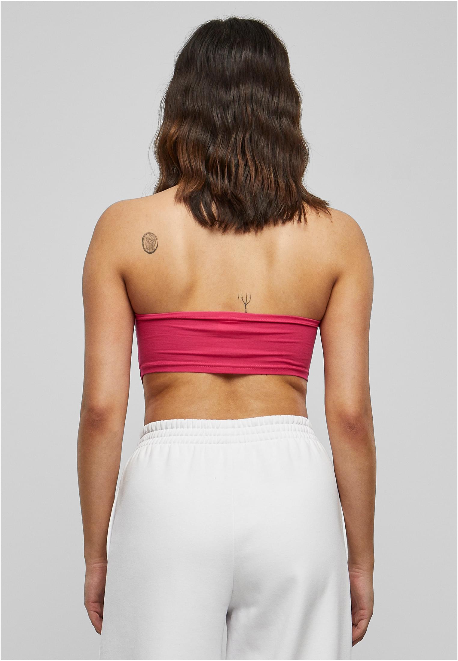 Ladies Bandeau Top 3-Pack | fuchsia+fuchsia+fuchsia