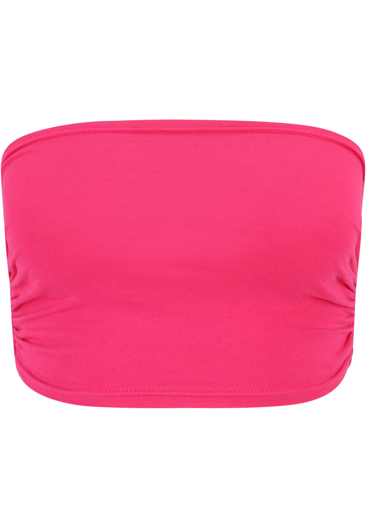 Ladies Bandeau Top 3-Pack | fuchsia+fuchsia+fuchsia