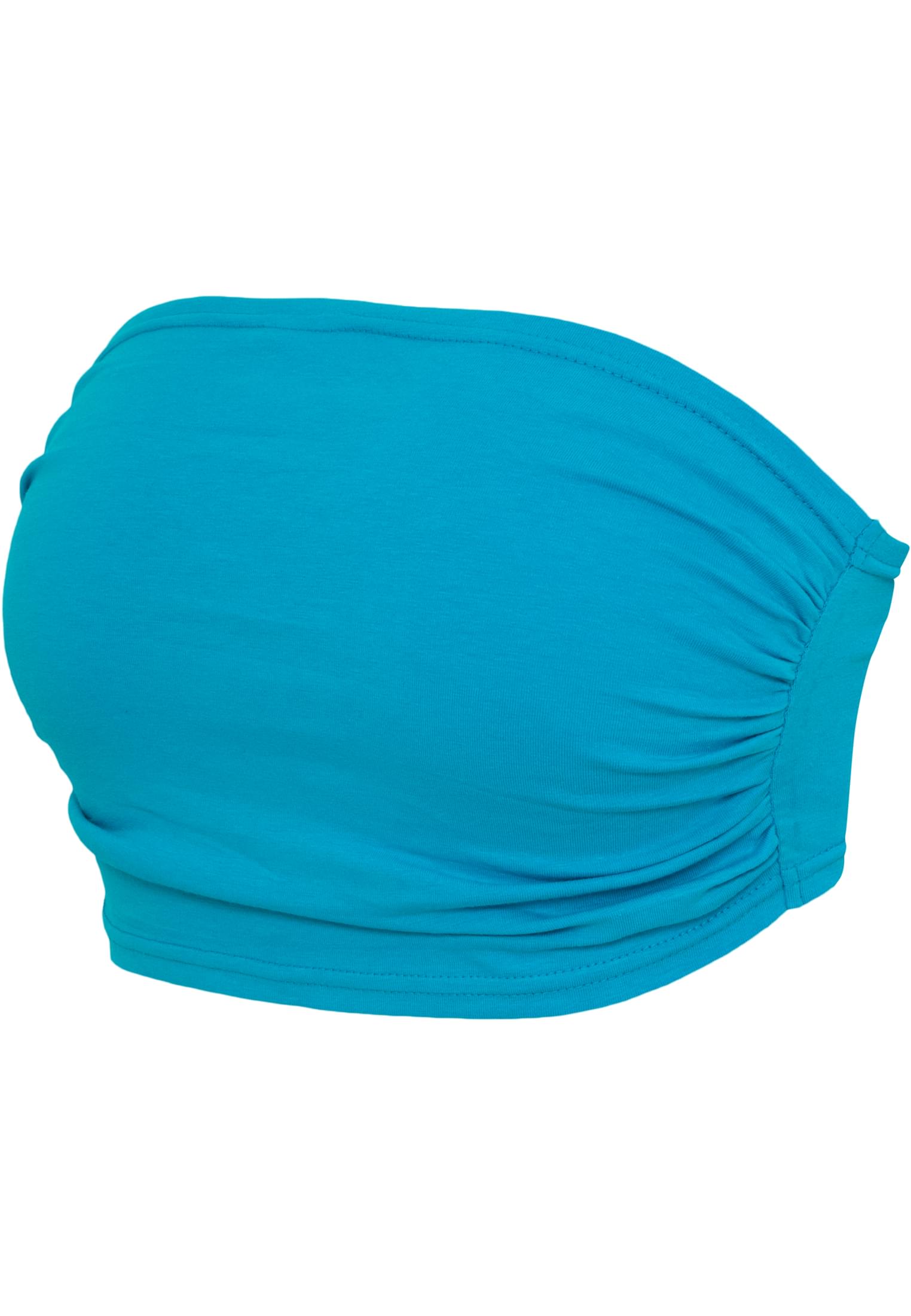 Ladies Bandeau Top 3-Pack | turquoise+turquoise+turquoise