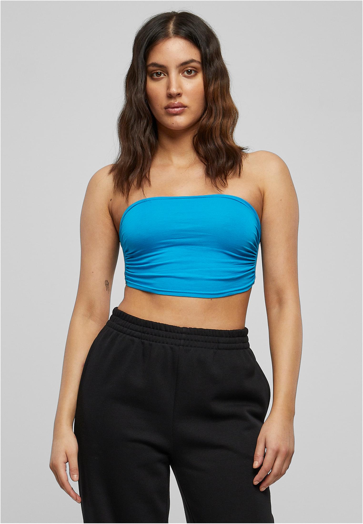 Ladies Bandeau Top | turquoise