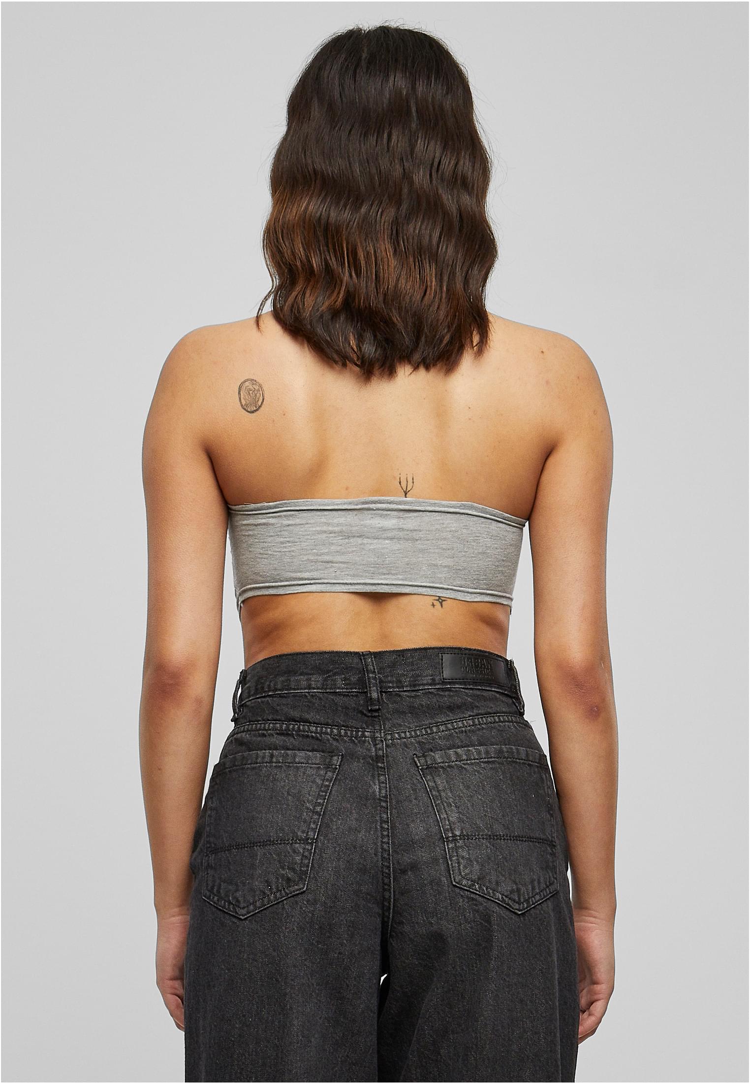 Ladies Bandeau Top | grey