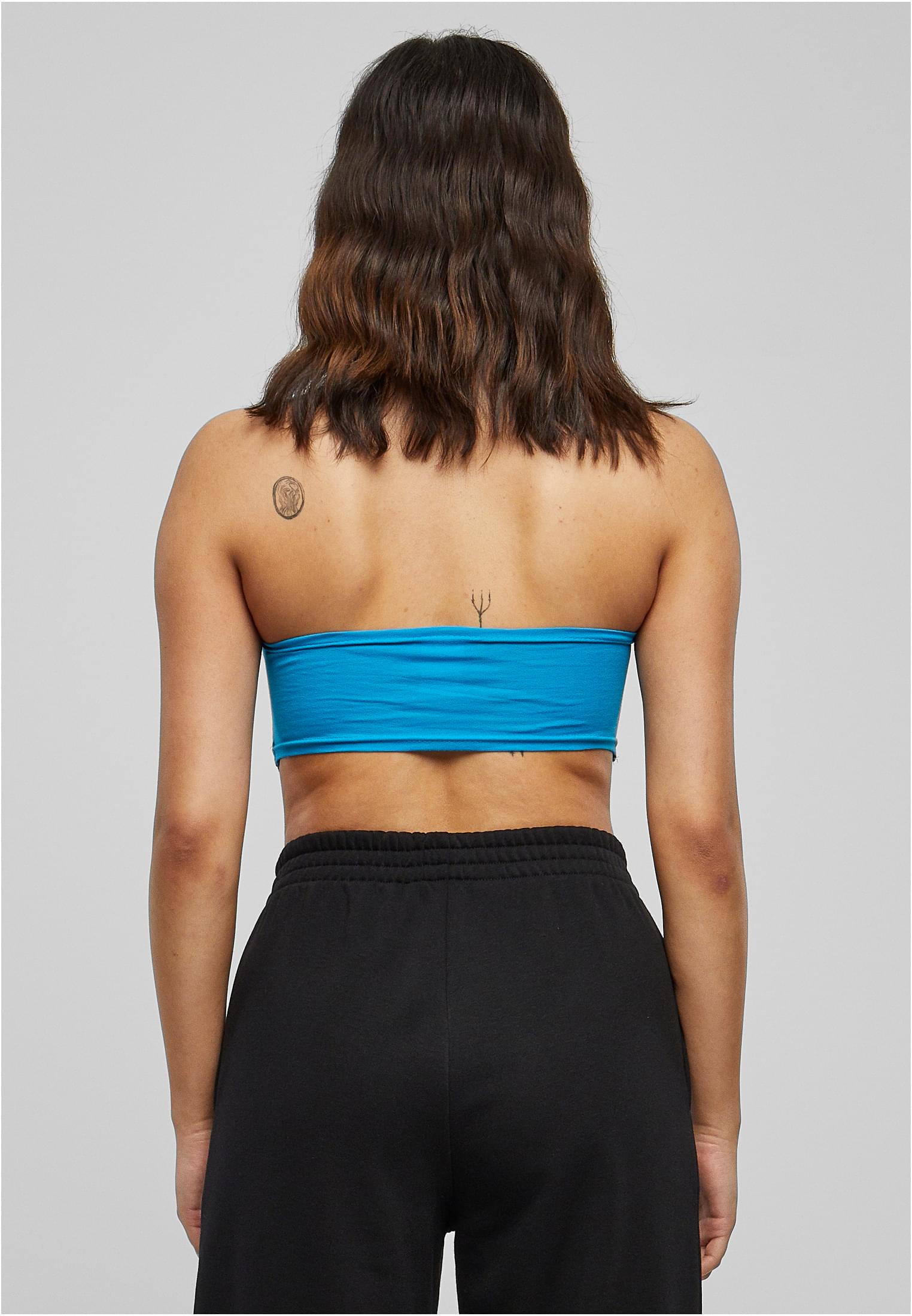 Ladies Bandeau Top | turquoise