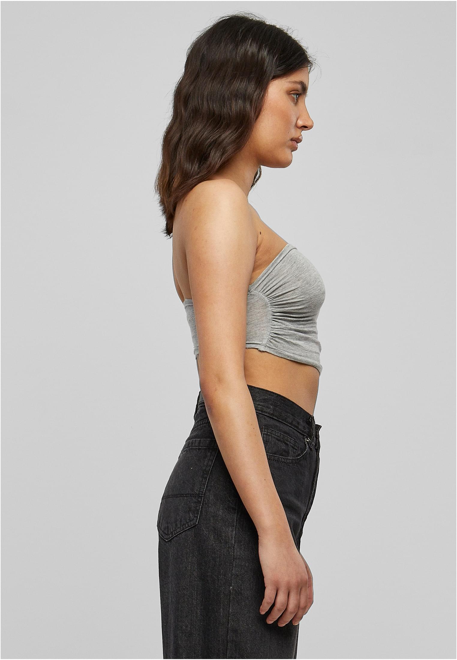 Ladies Bandeau Top | grey