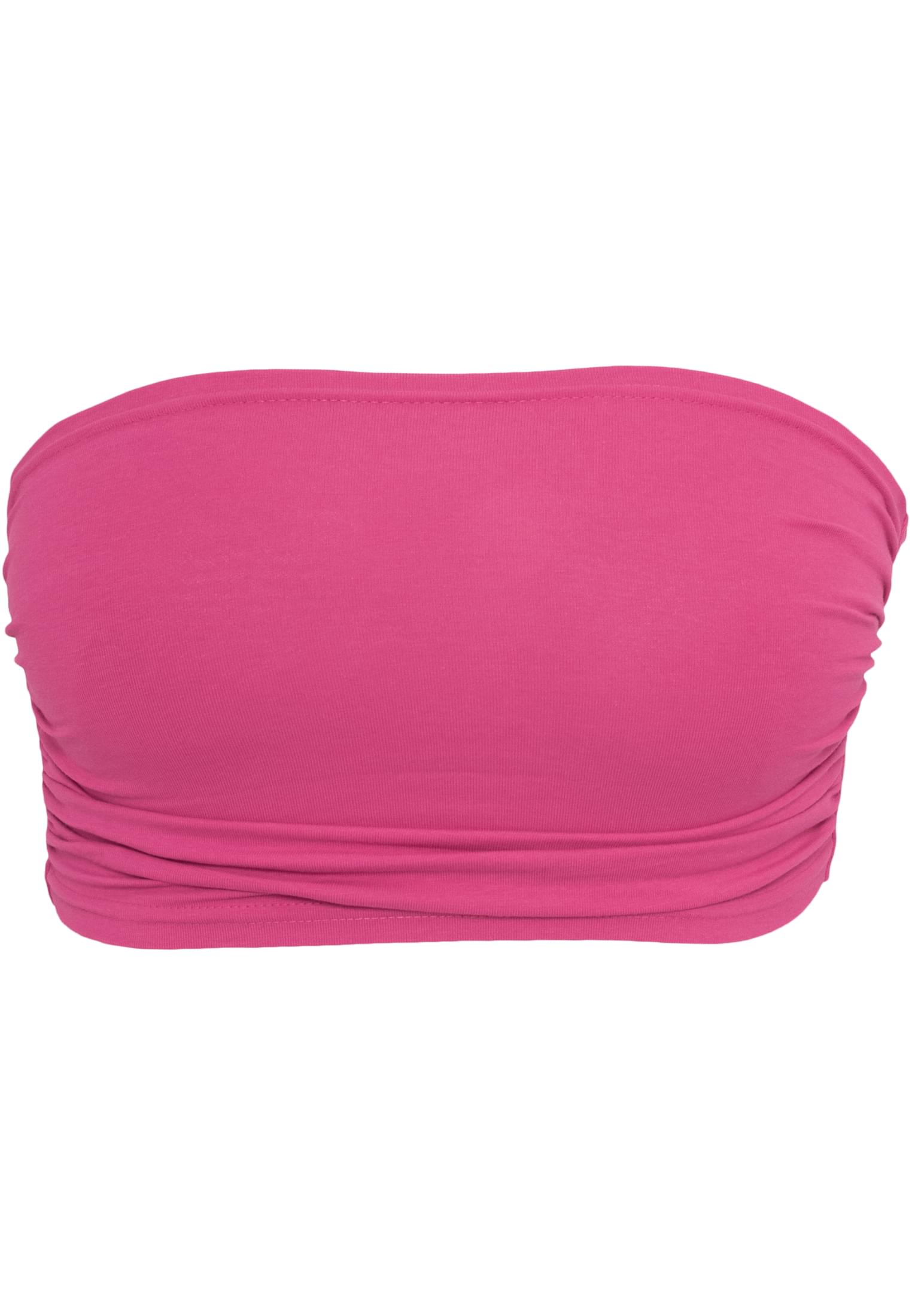 Ladies Bandeau Top | fuchsia