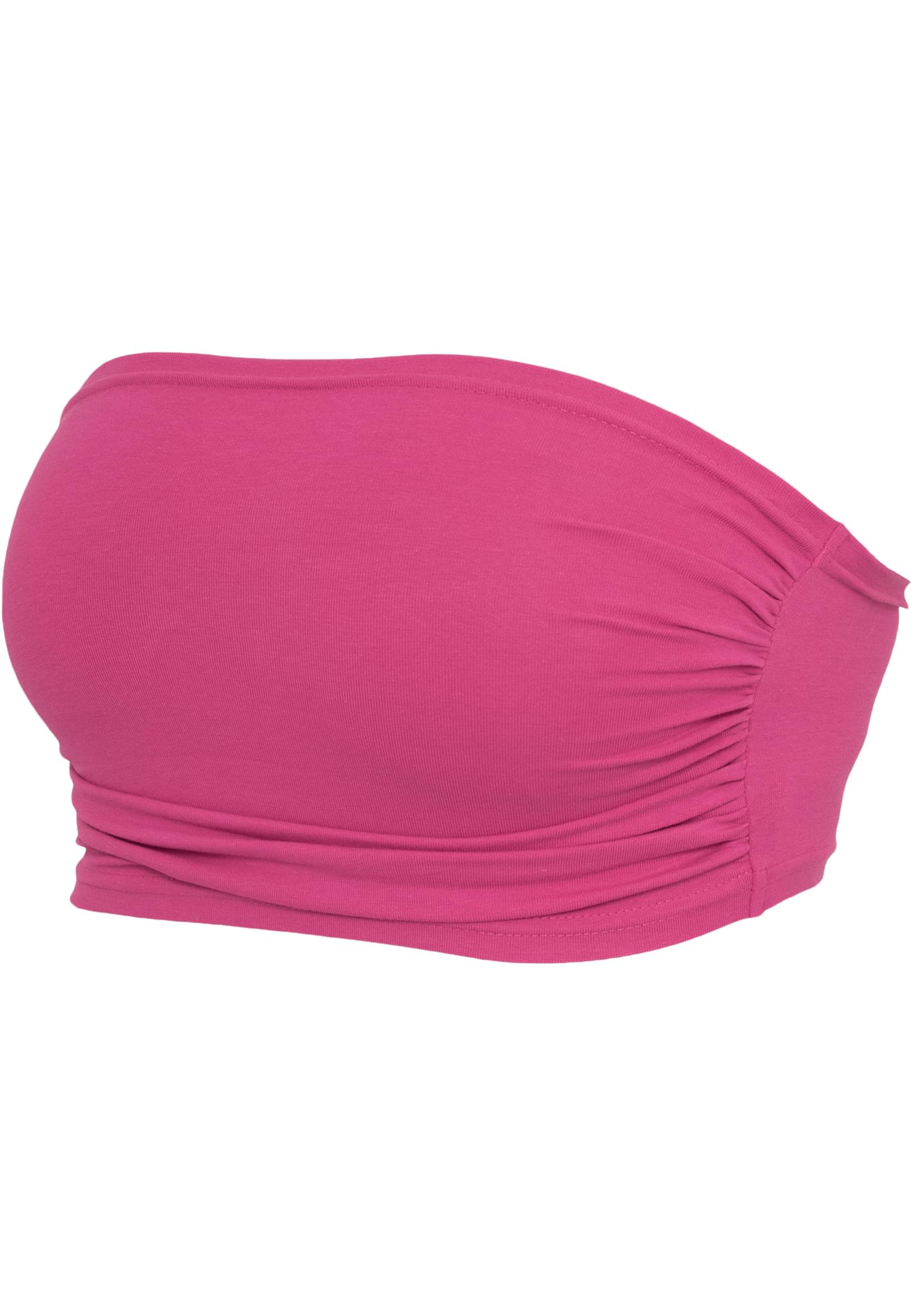 Ladies Bandeau Top | fuchsia