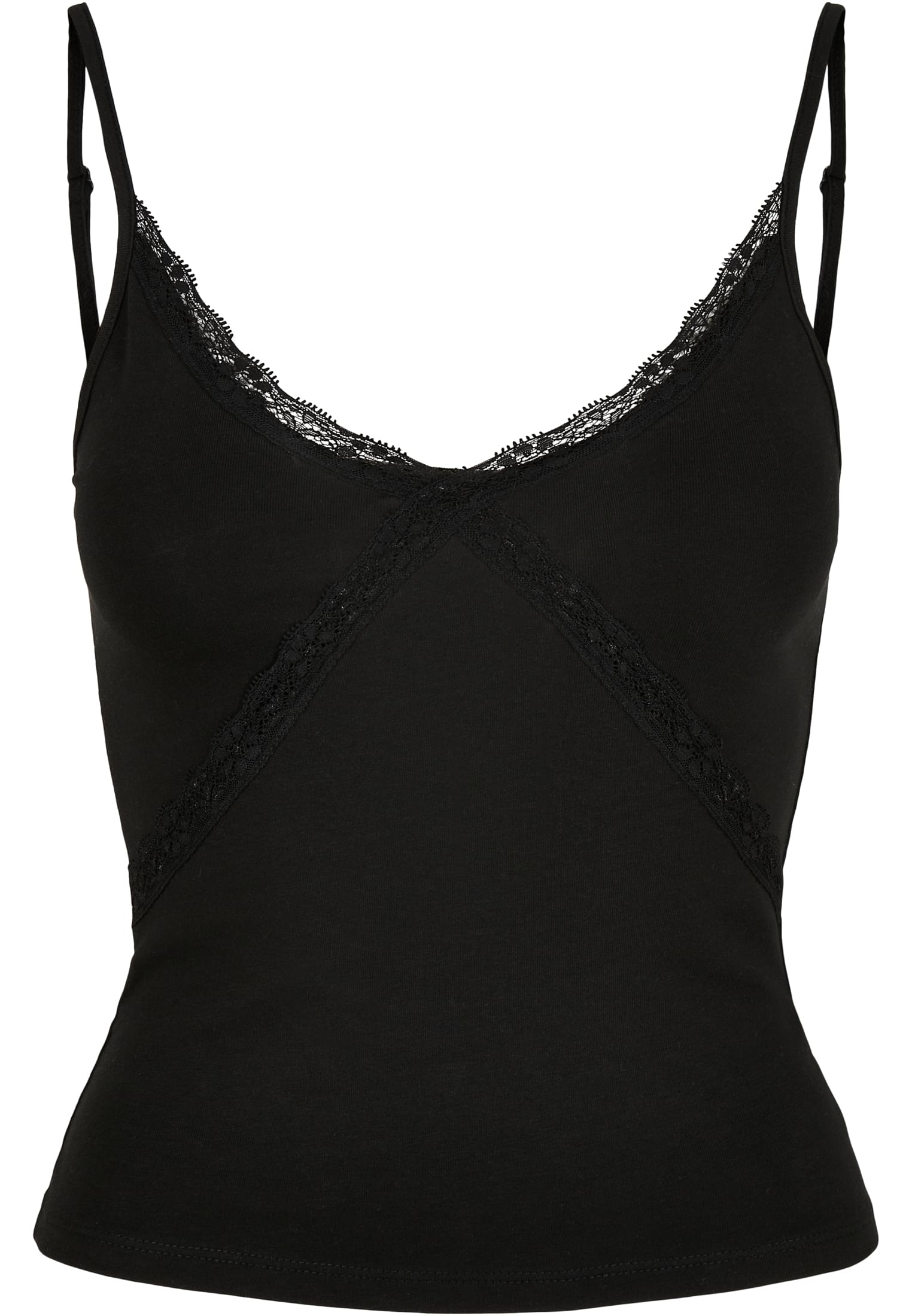 Ladies Lace 90´s Top | black