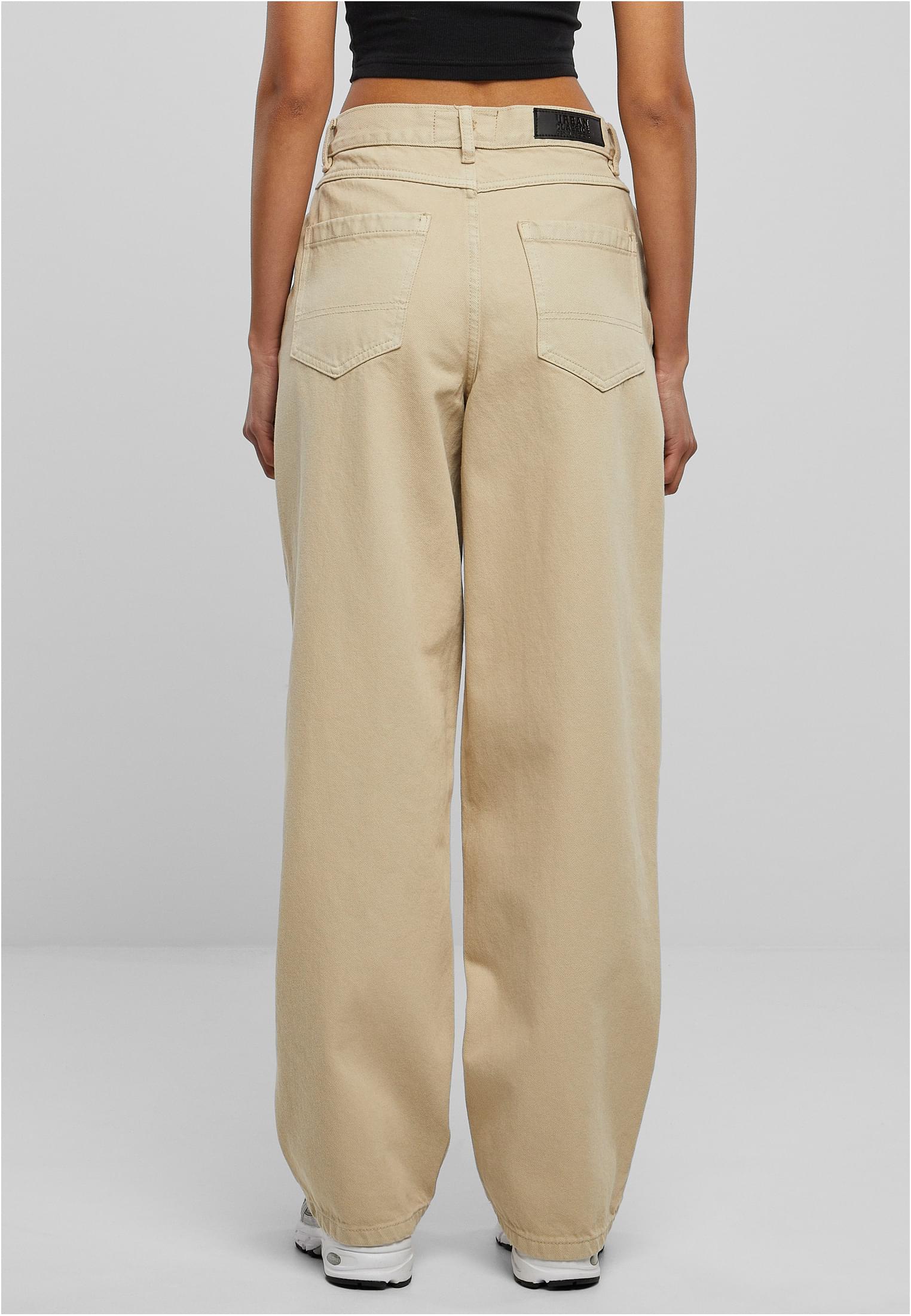 Ladies High Waist 90´S Wide Leg Denim Pants | offwhite raw