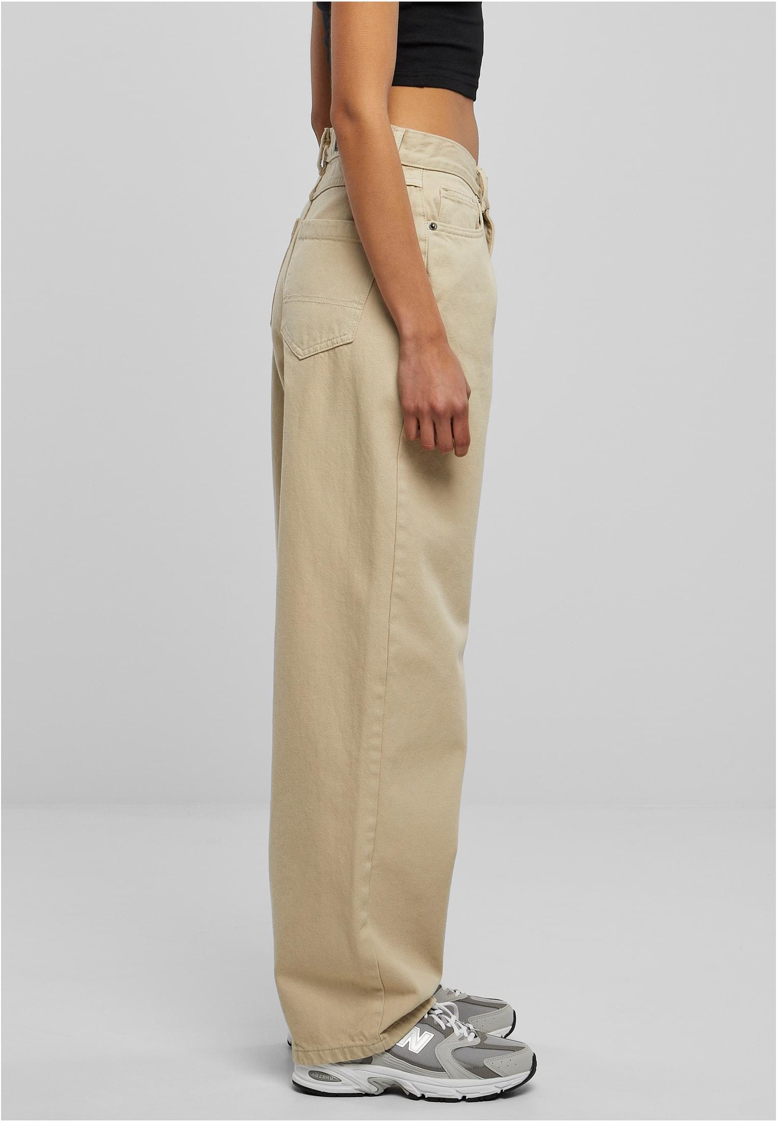 Ladies High Waist 90´S Wide Leg Denim Pants | offwhite raw