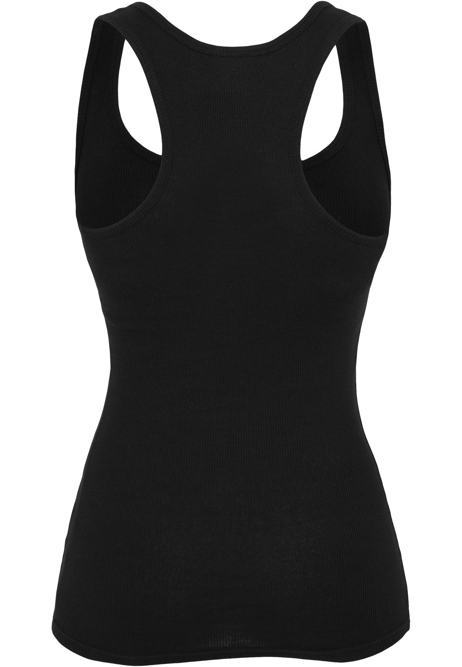 Ladies Button Tanktop | black