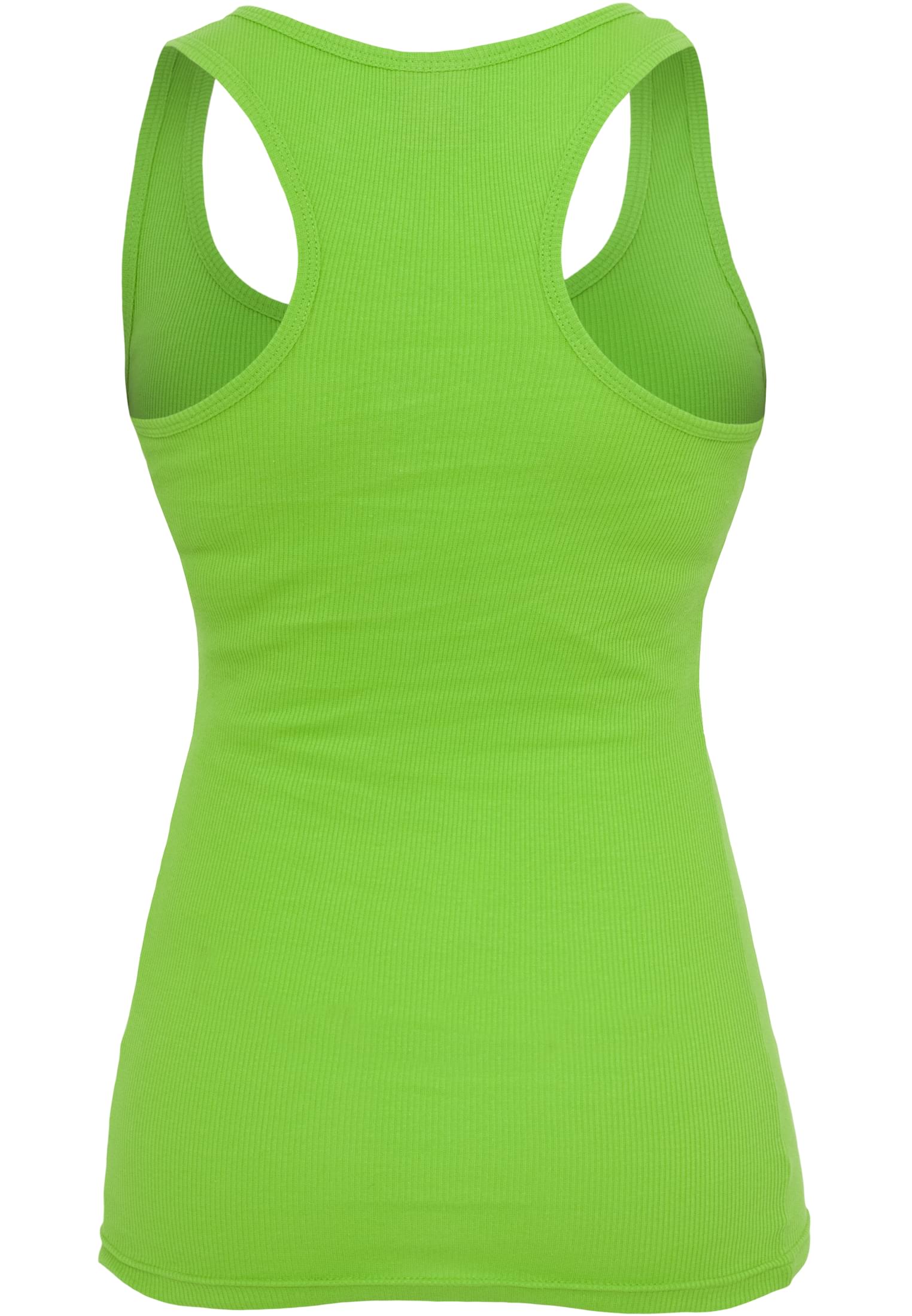 Ladies Button Tanktop | limegreen