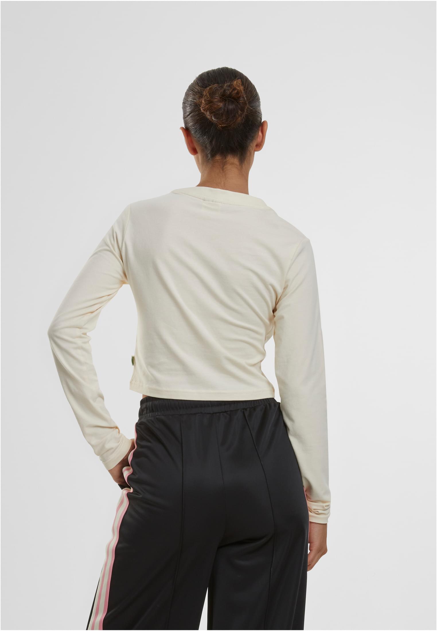 Ladies Organic Cropped Longsleeve | whitesand