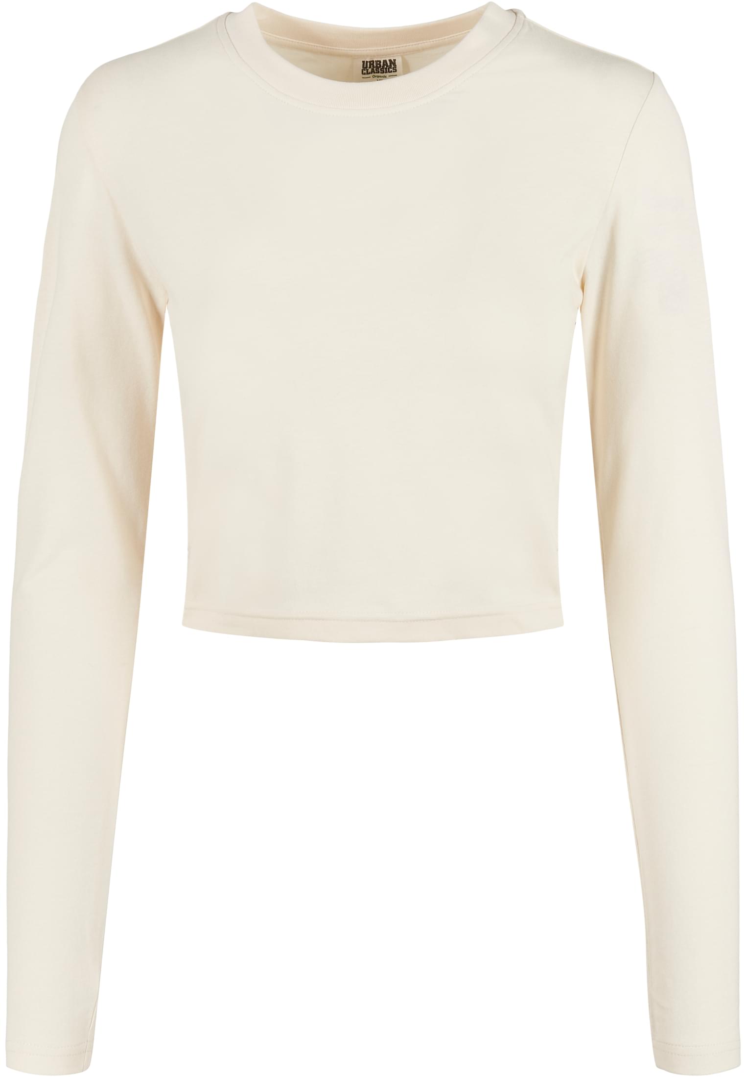 Ladies Organic Cropped Longsleeve | whitesand