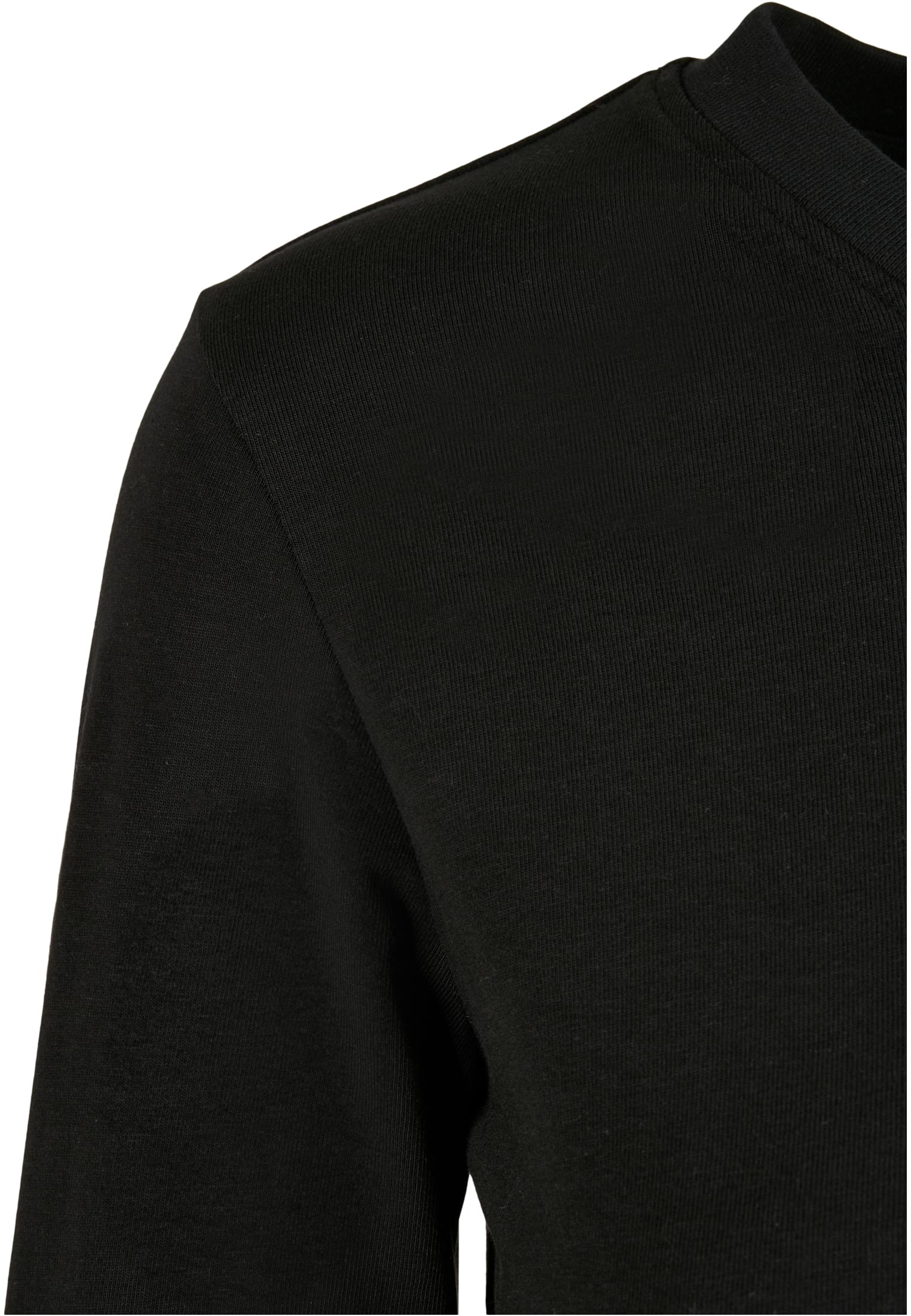 Ladies Organic Cropped Longsleeve | black