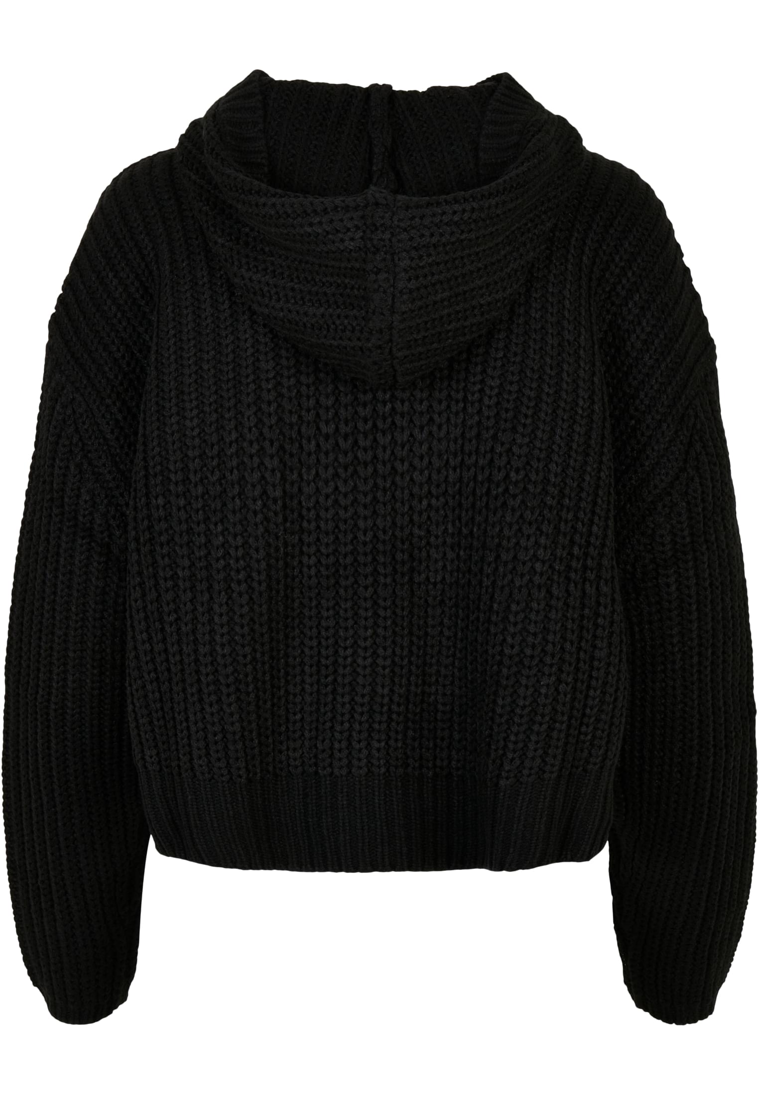 Ladies Oversized Hoody Sweater | black