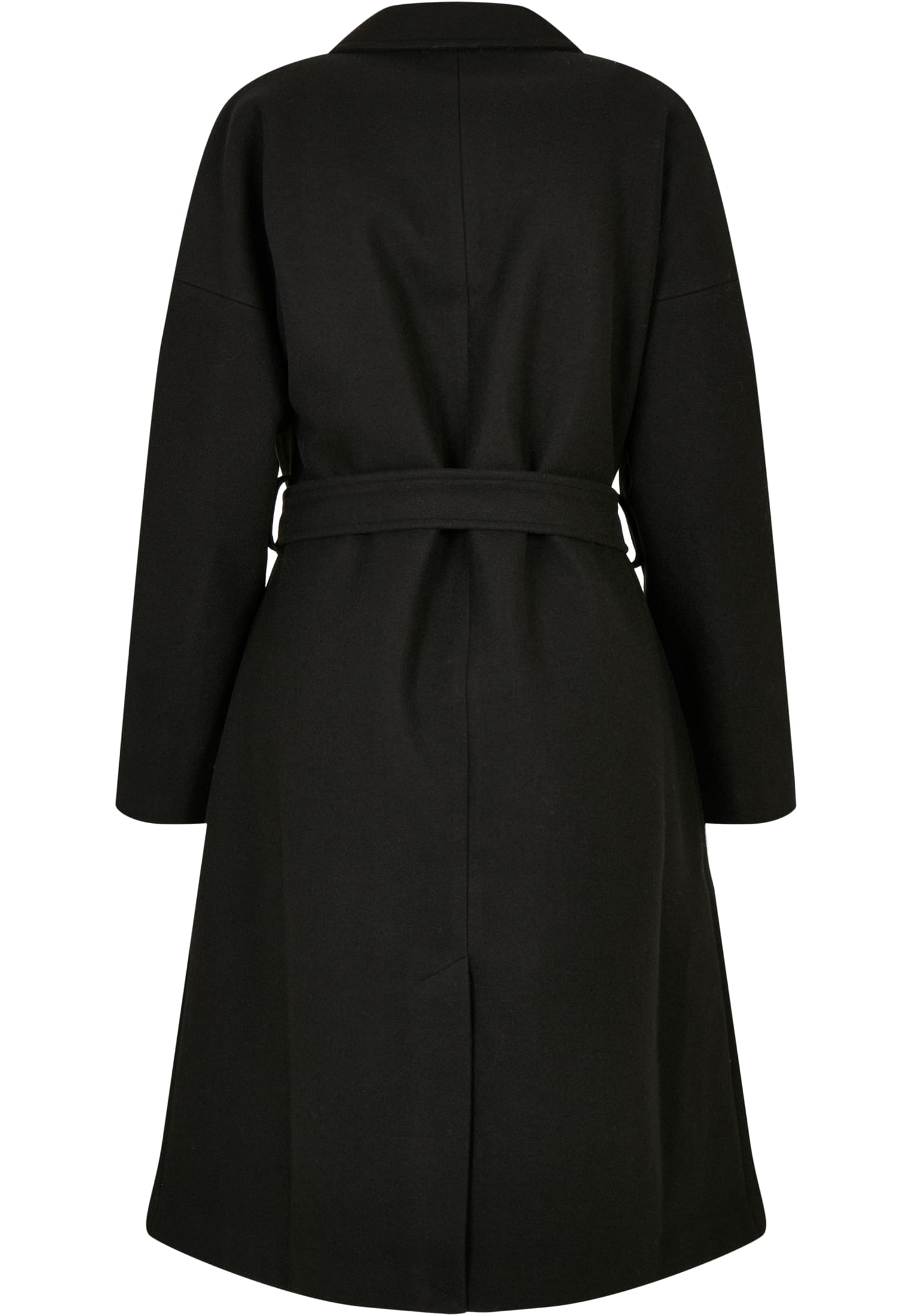 Ladies Oversized Classic Coat | black