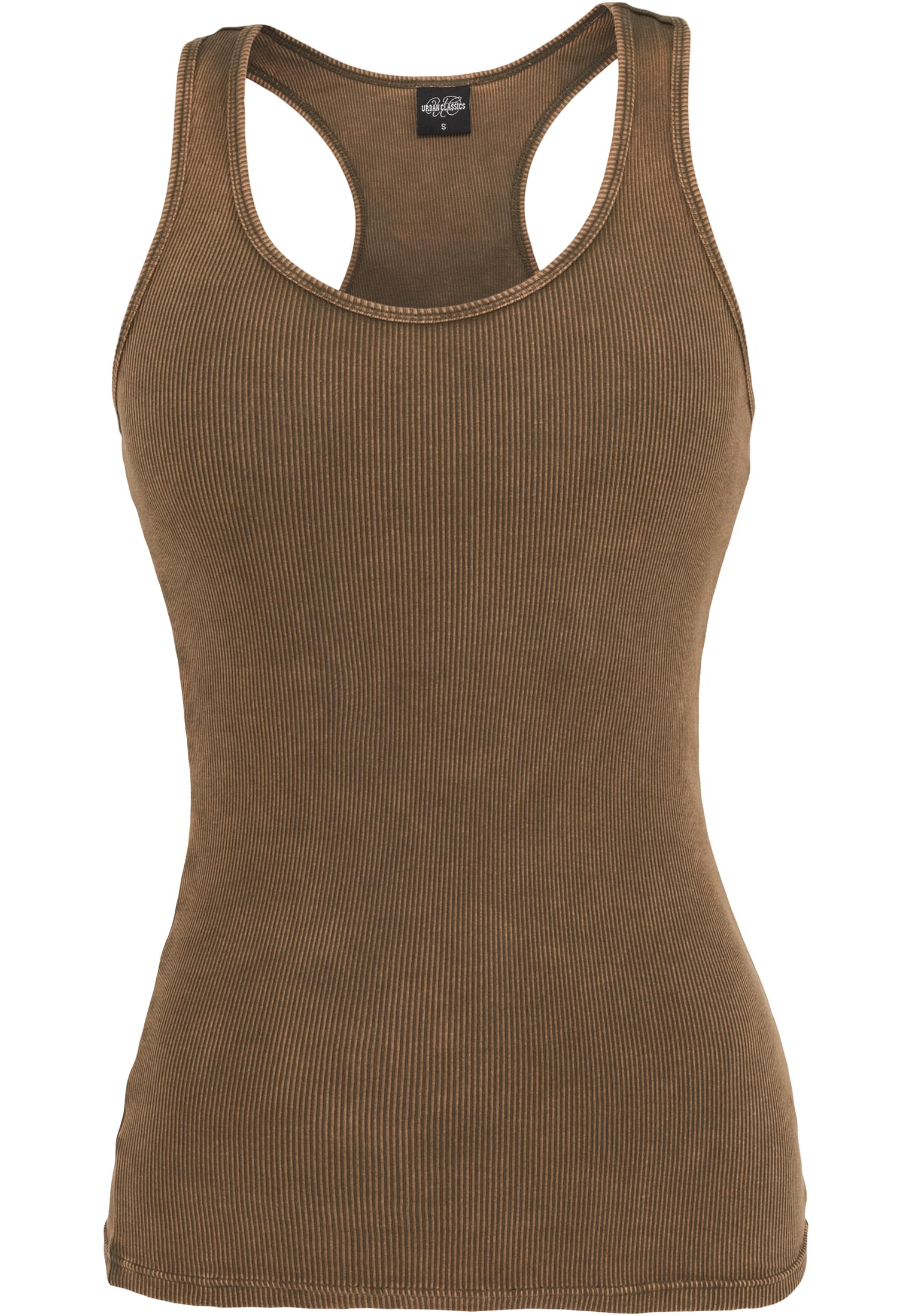 Ladies Faded Tanktop | olive