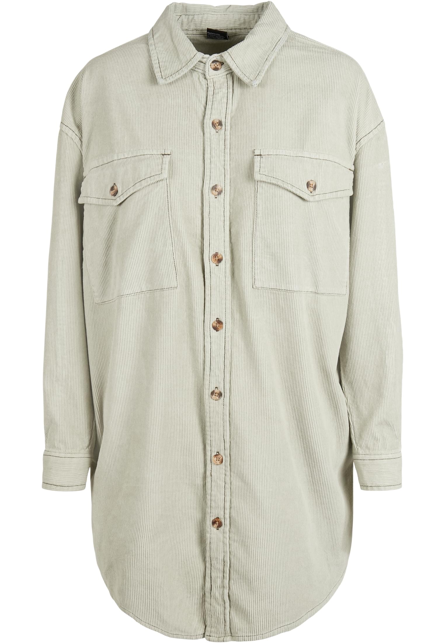 Ladies Long Corduroy Overshirt | softsalvia