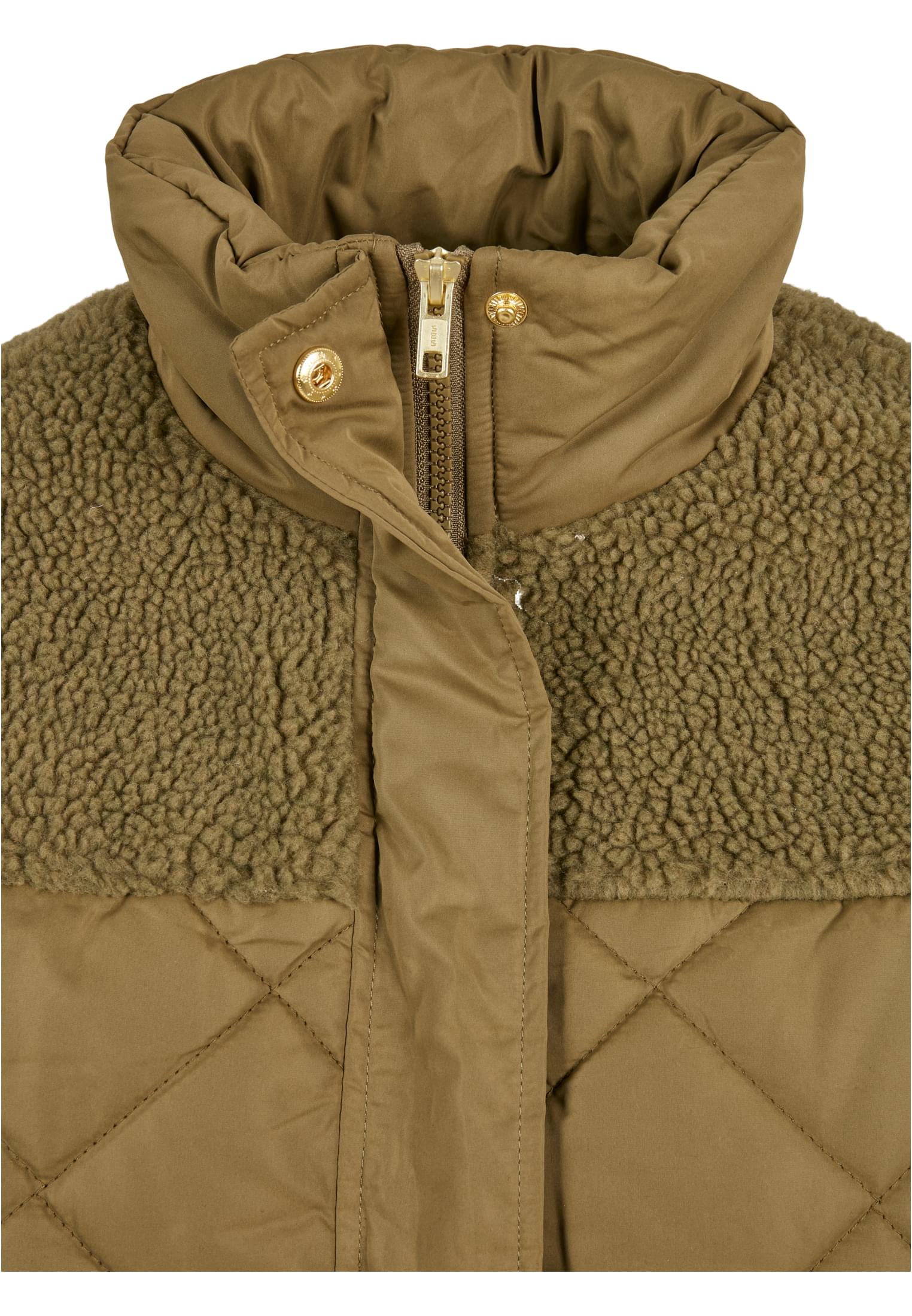 Ladies Oversized Diamond Quilt Puffer Jacket | tiniolive