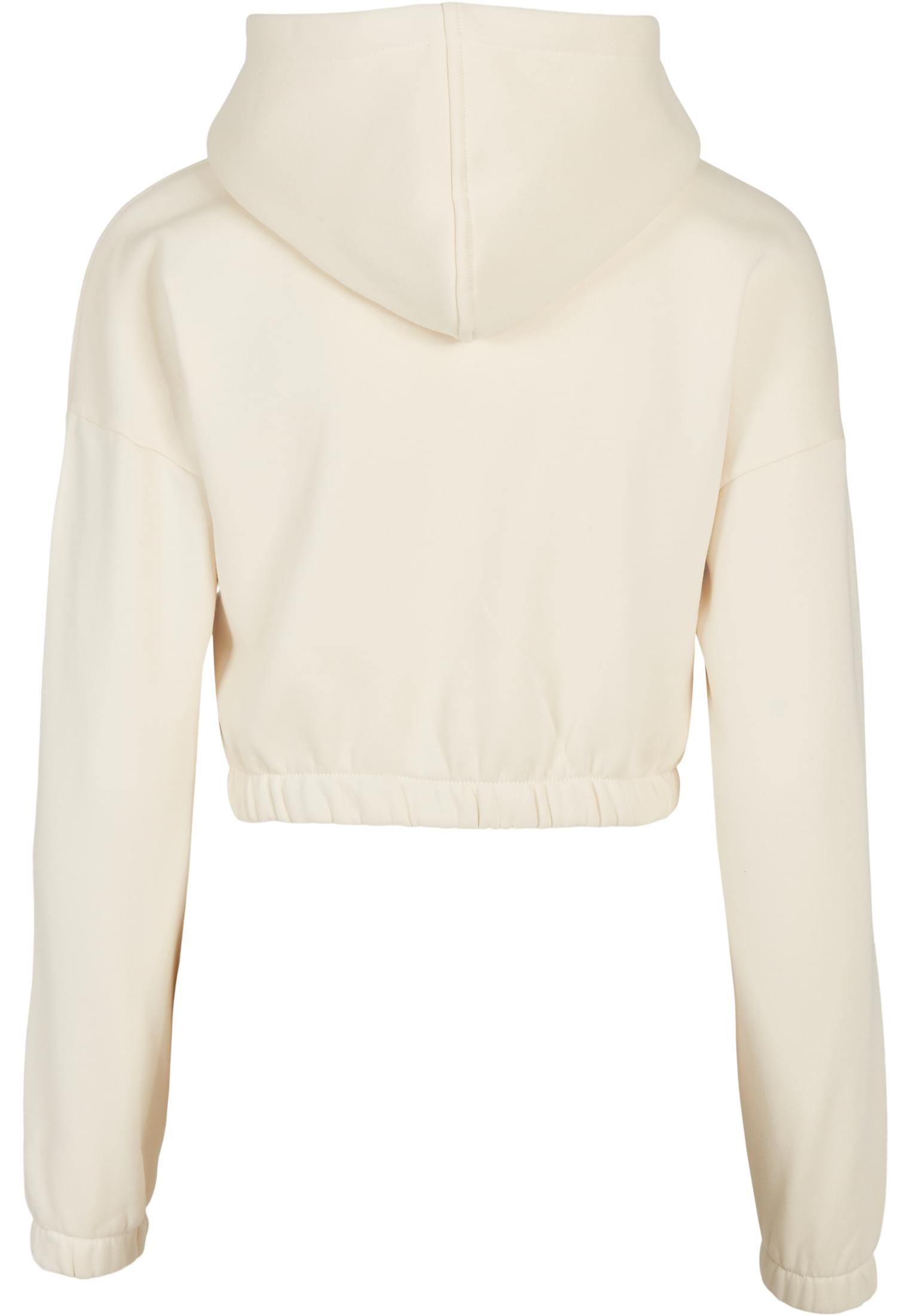 Ladies Short Oversized Sweat Hoody | whitesand