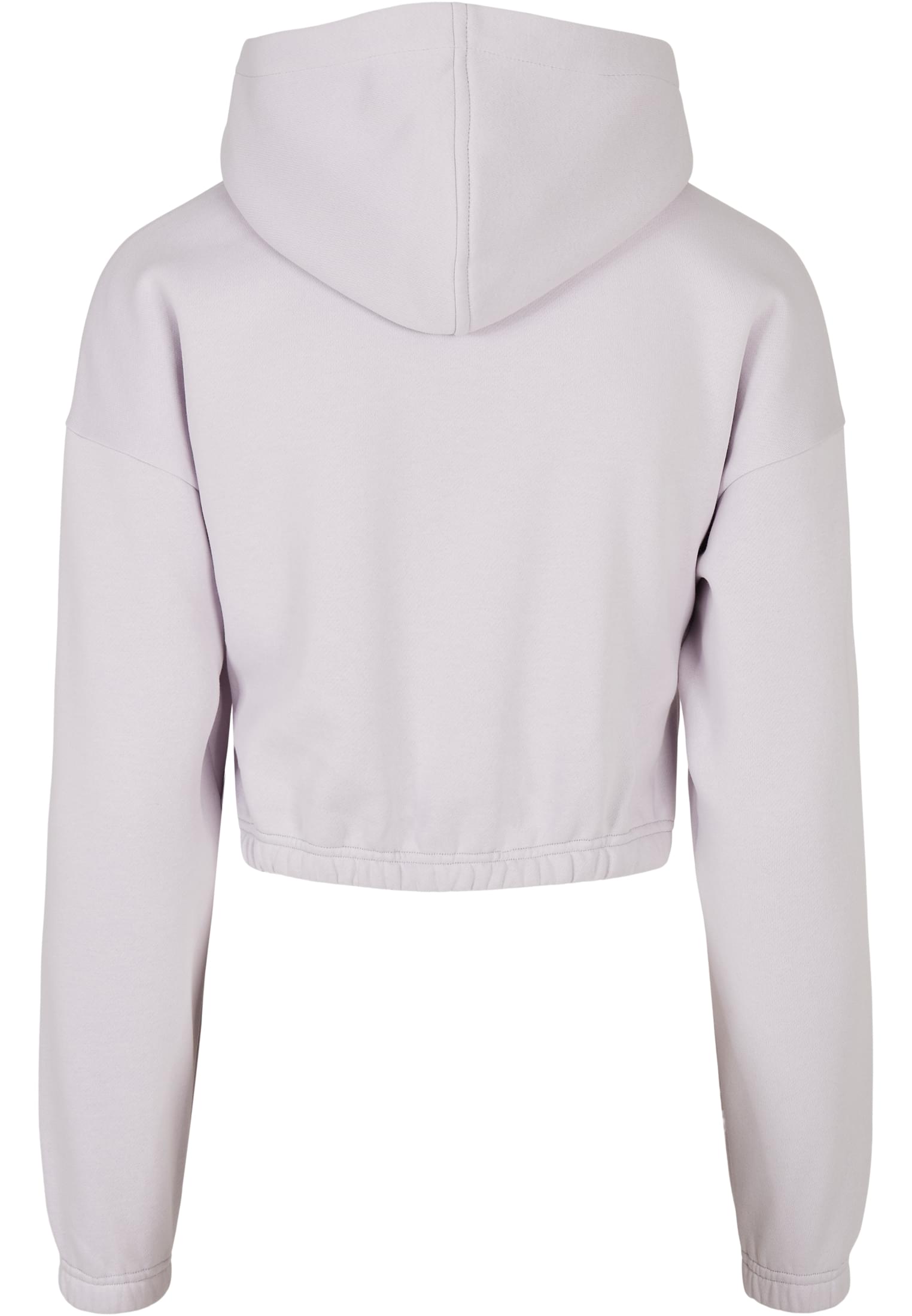 Ladies Short Oversized Sweat Hoody | softlilac