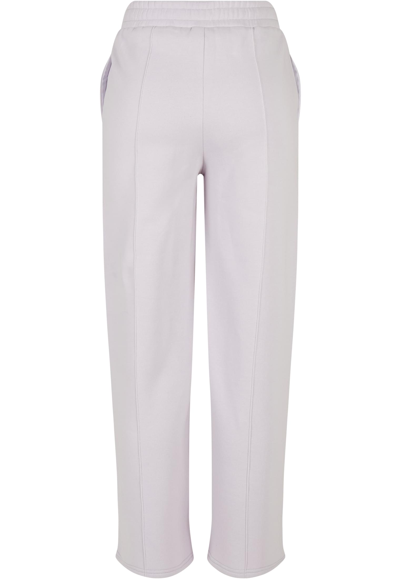 Ladies Straight Pin Tuck Sweat Pants | softlilac