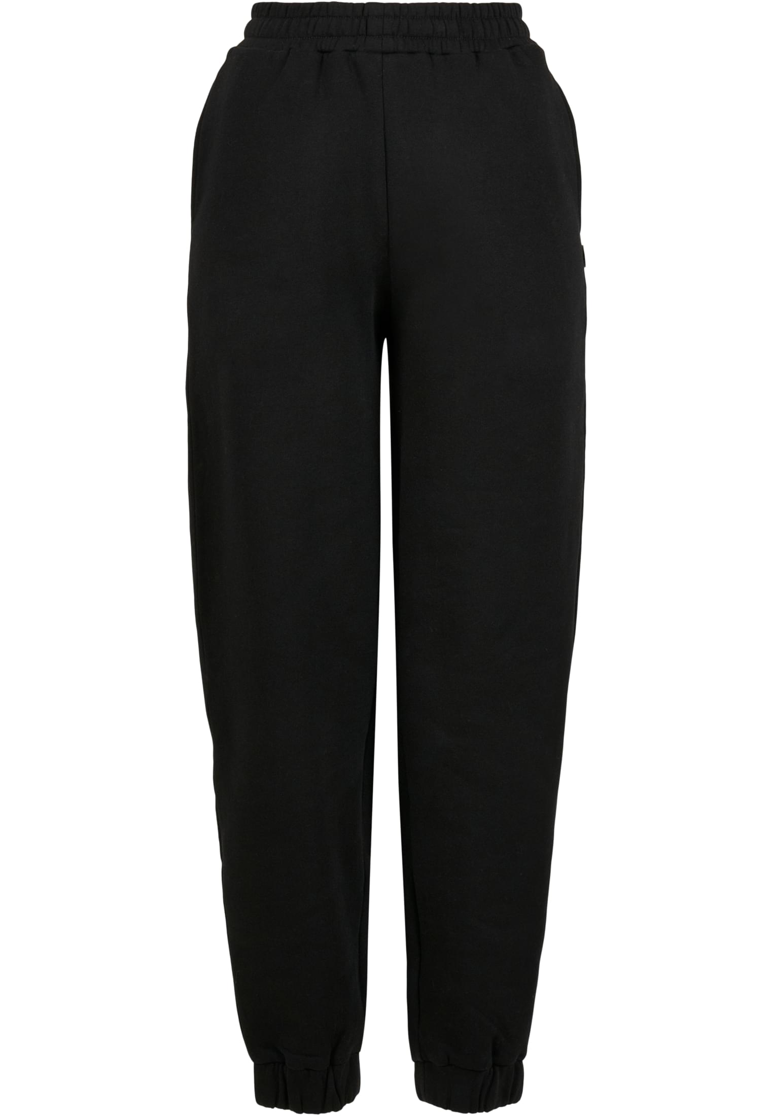 Ladies Organic High Waist Ballon Sweat Pants | black