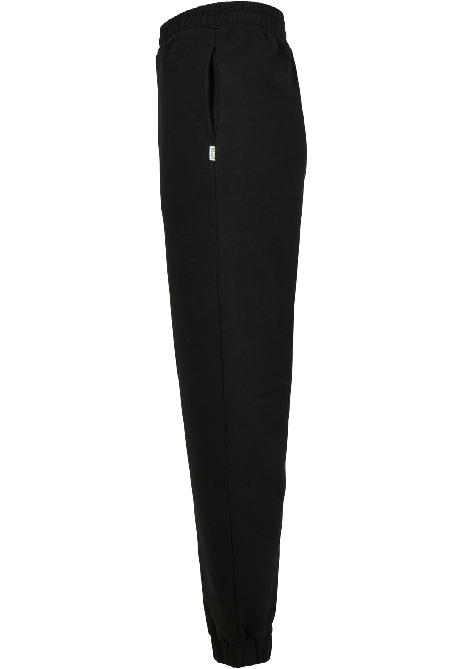 Ladies Organic High Waist Ballon Sweat Pants | black