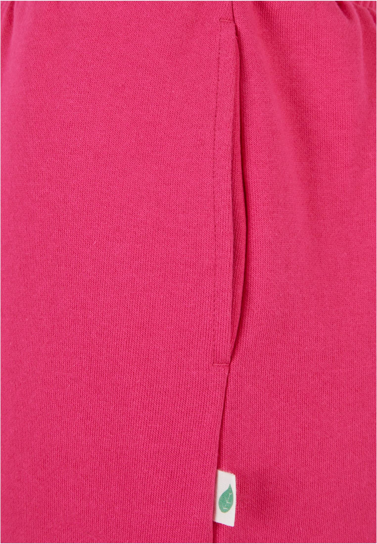 Ladies Organic High Waist Ballon Sweat Pants | hibiskuspink